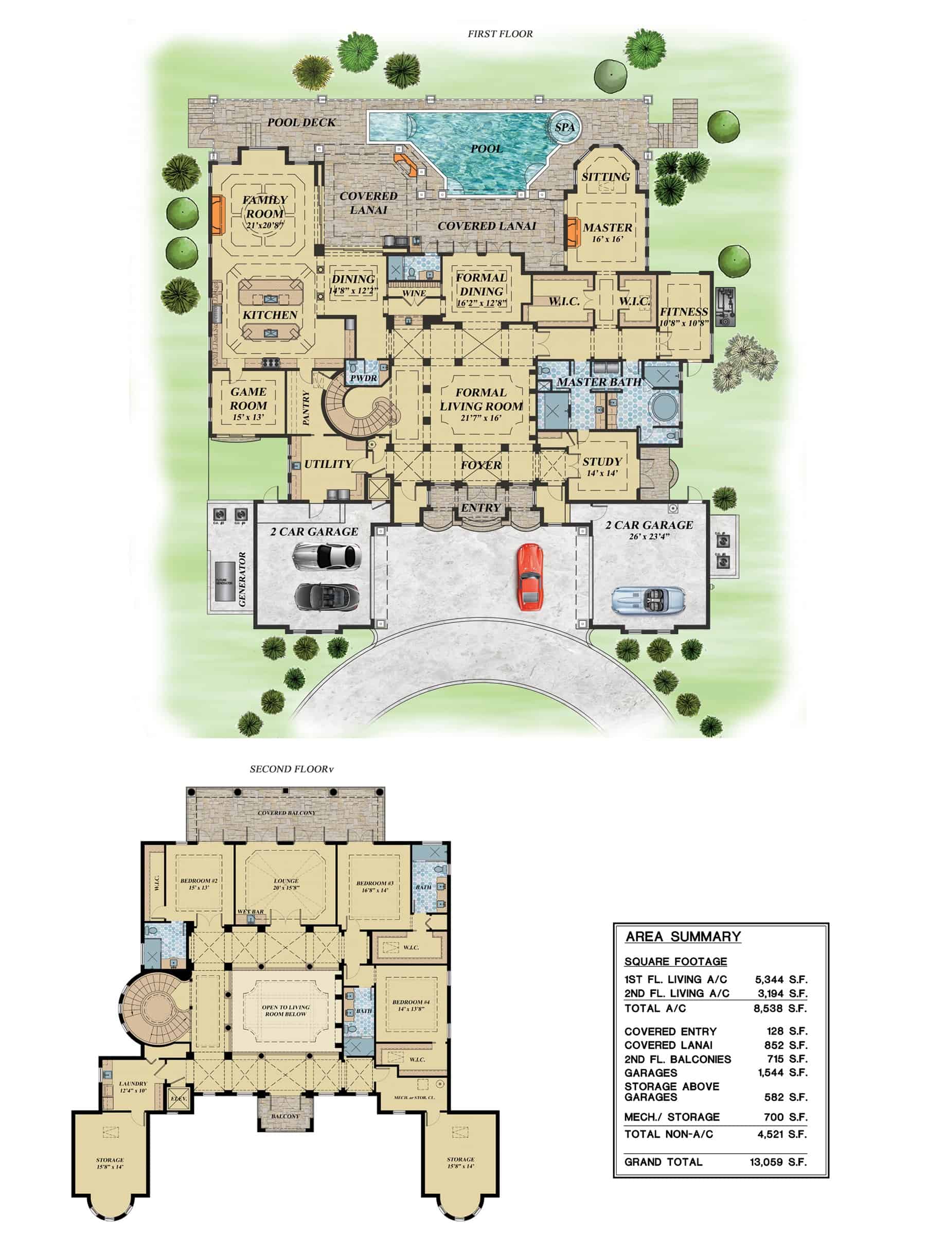 Floor Plan First Story