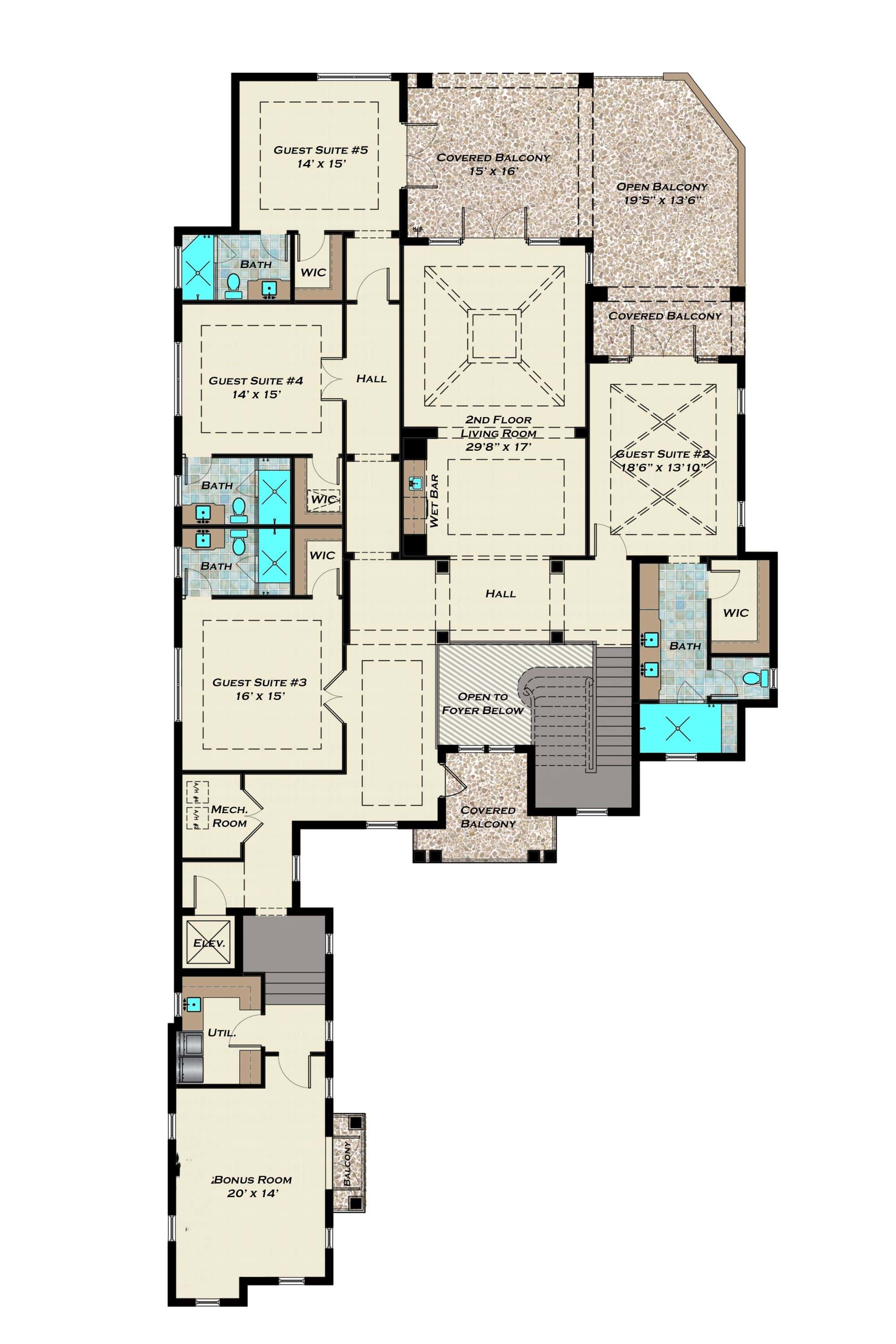 Floor Plan Second Story