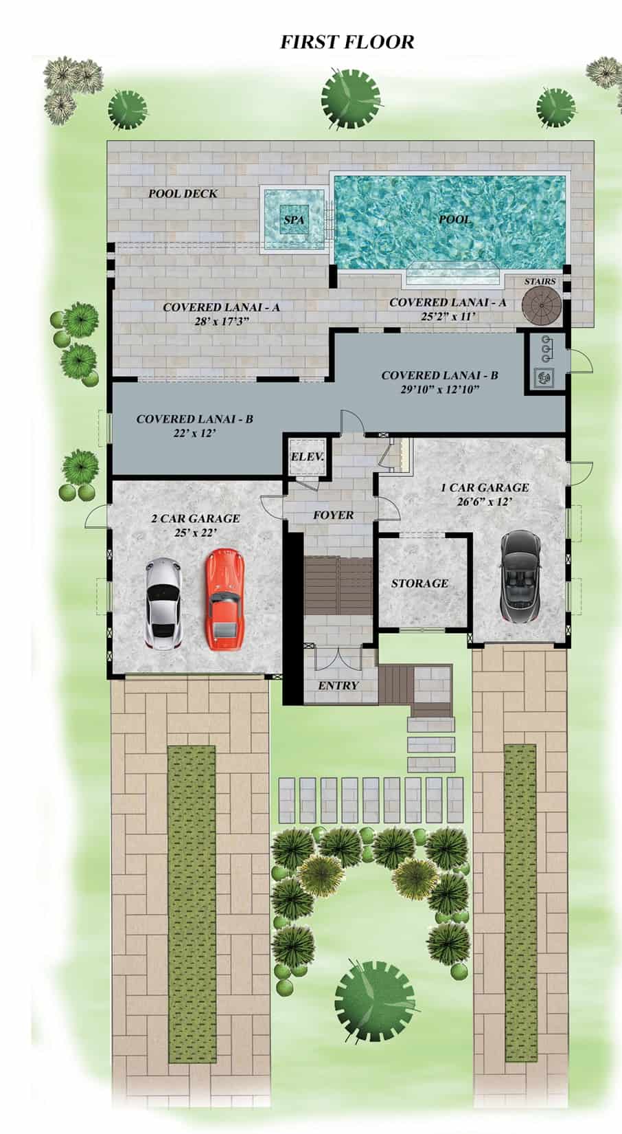 Floor Plan First Story