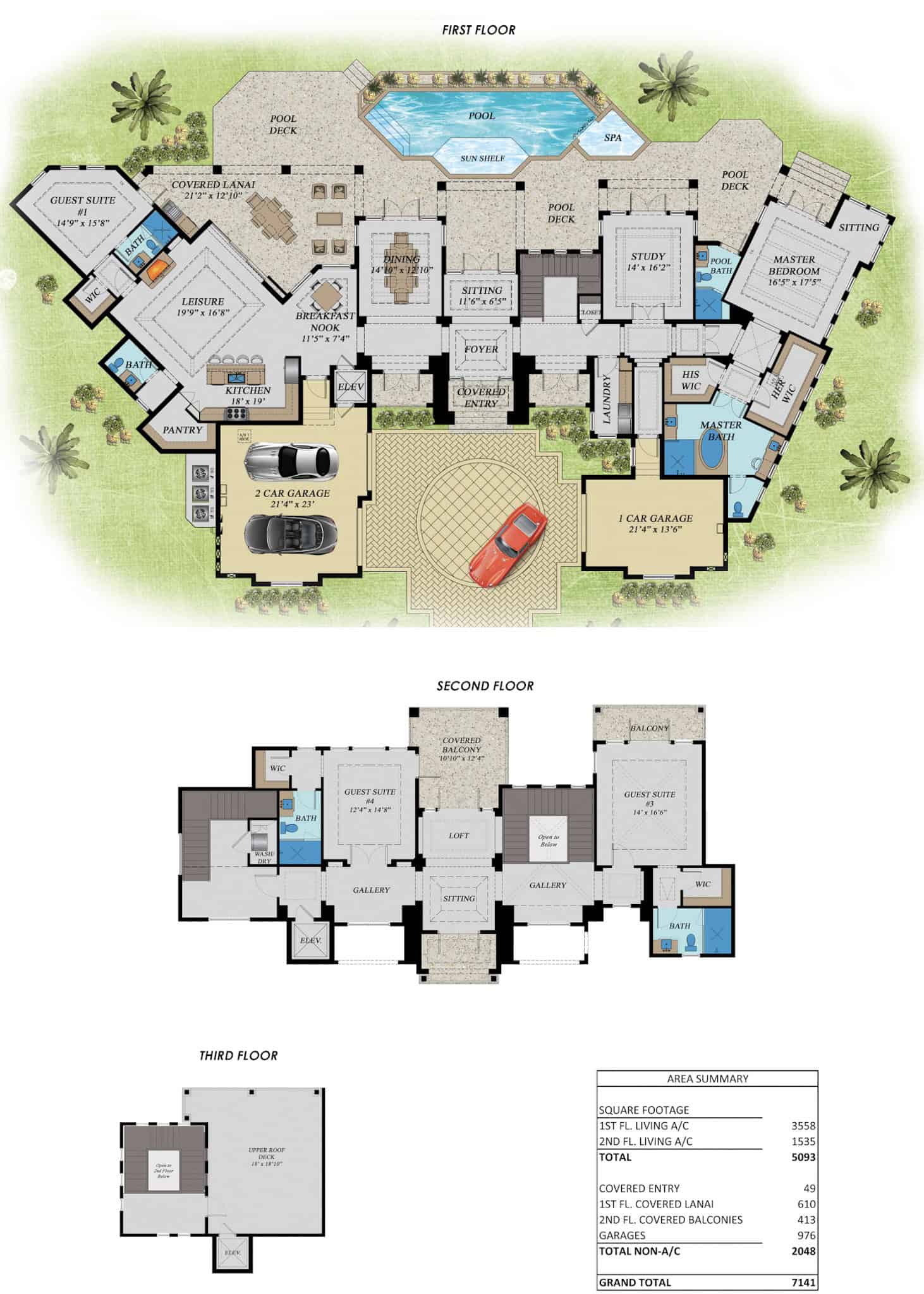 Floor Plan First Story