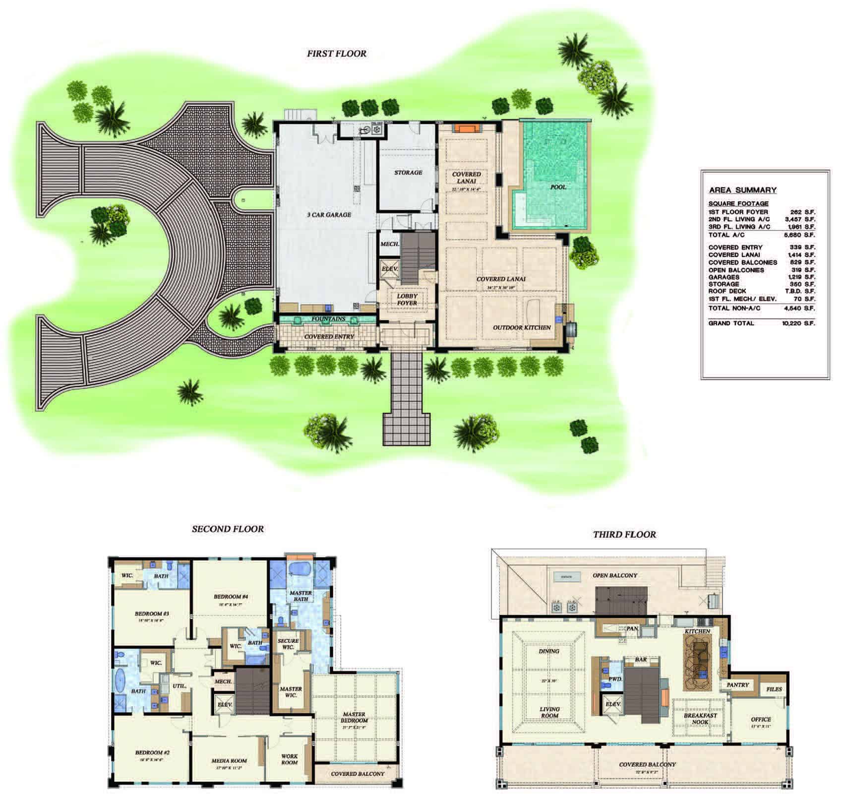 Floor Plan First Story