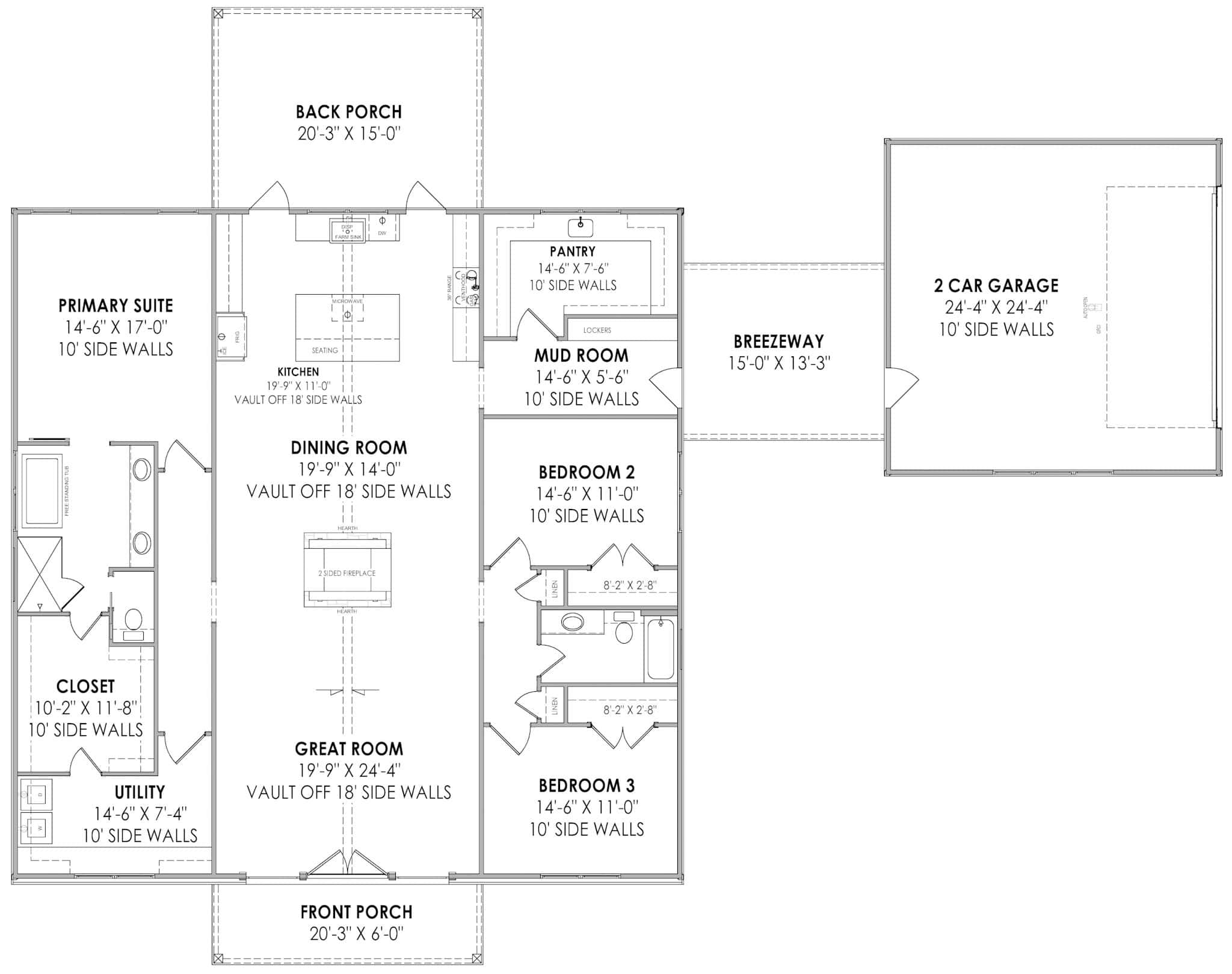 Floor Plan First Story