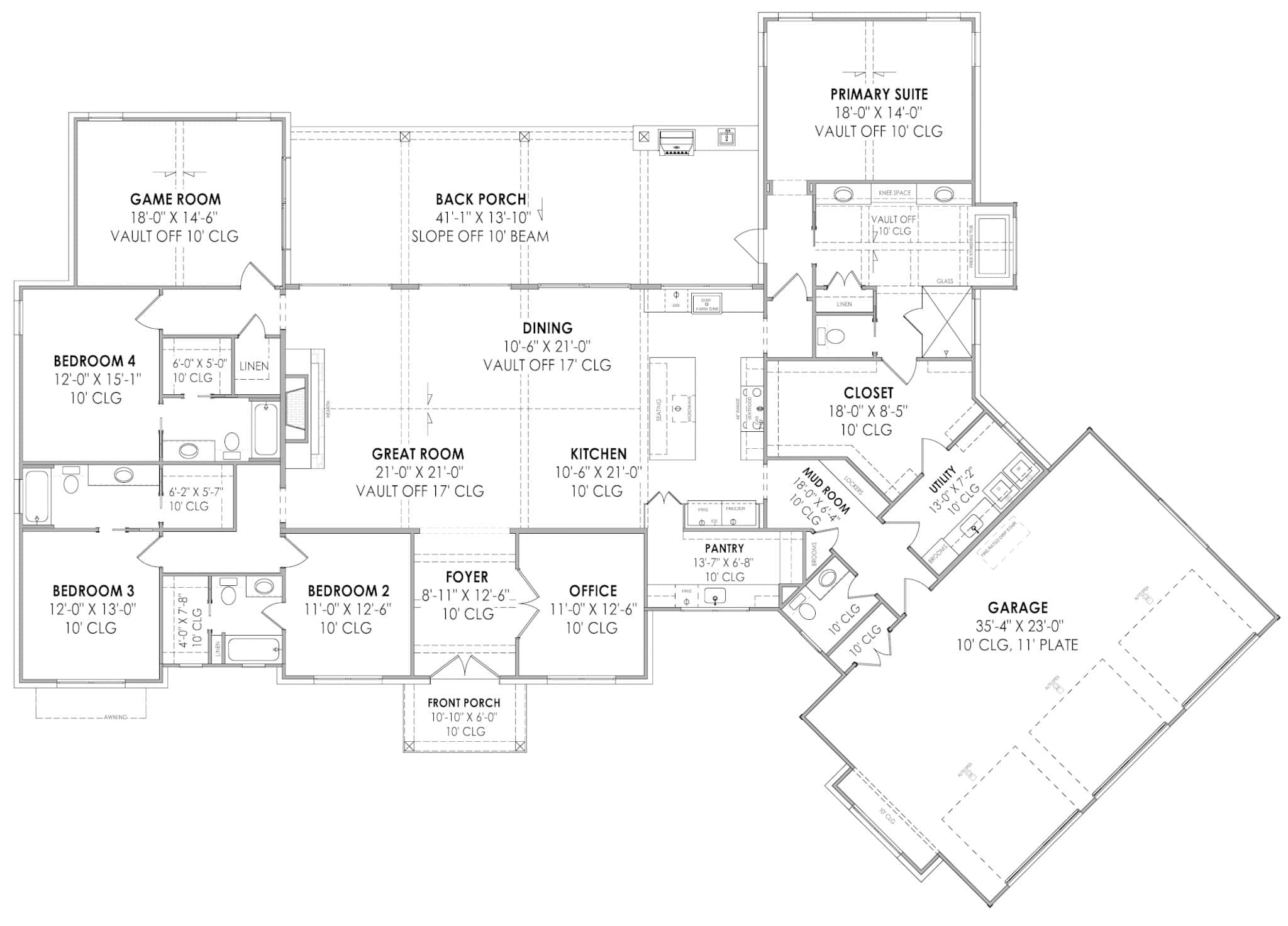 Floor Plan First Story