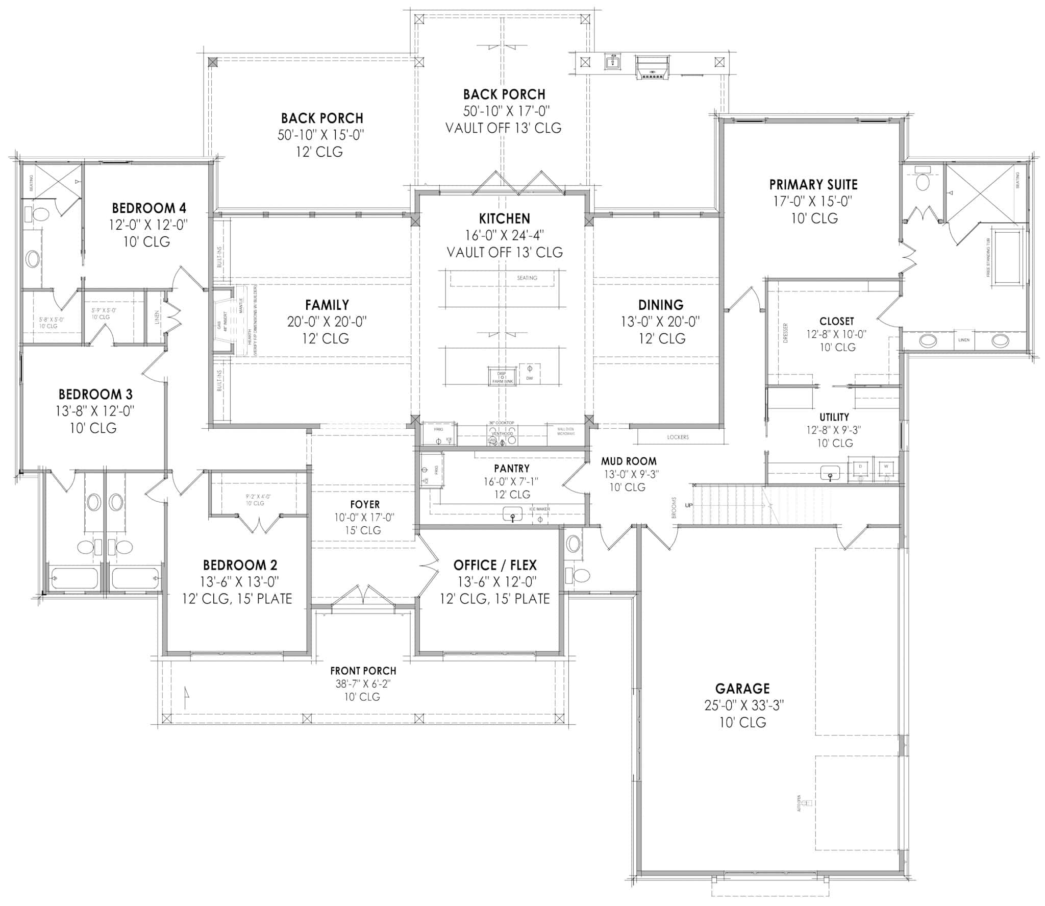 Floor Plan First Story