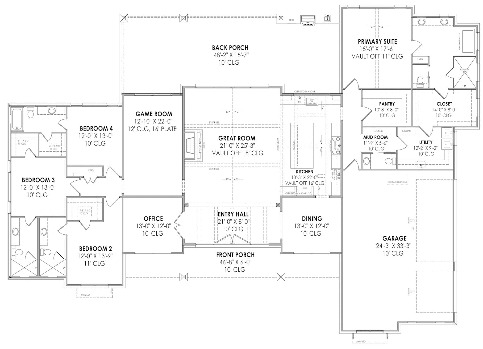 Floor Plan First Story