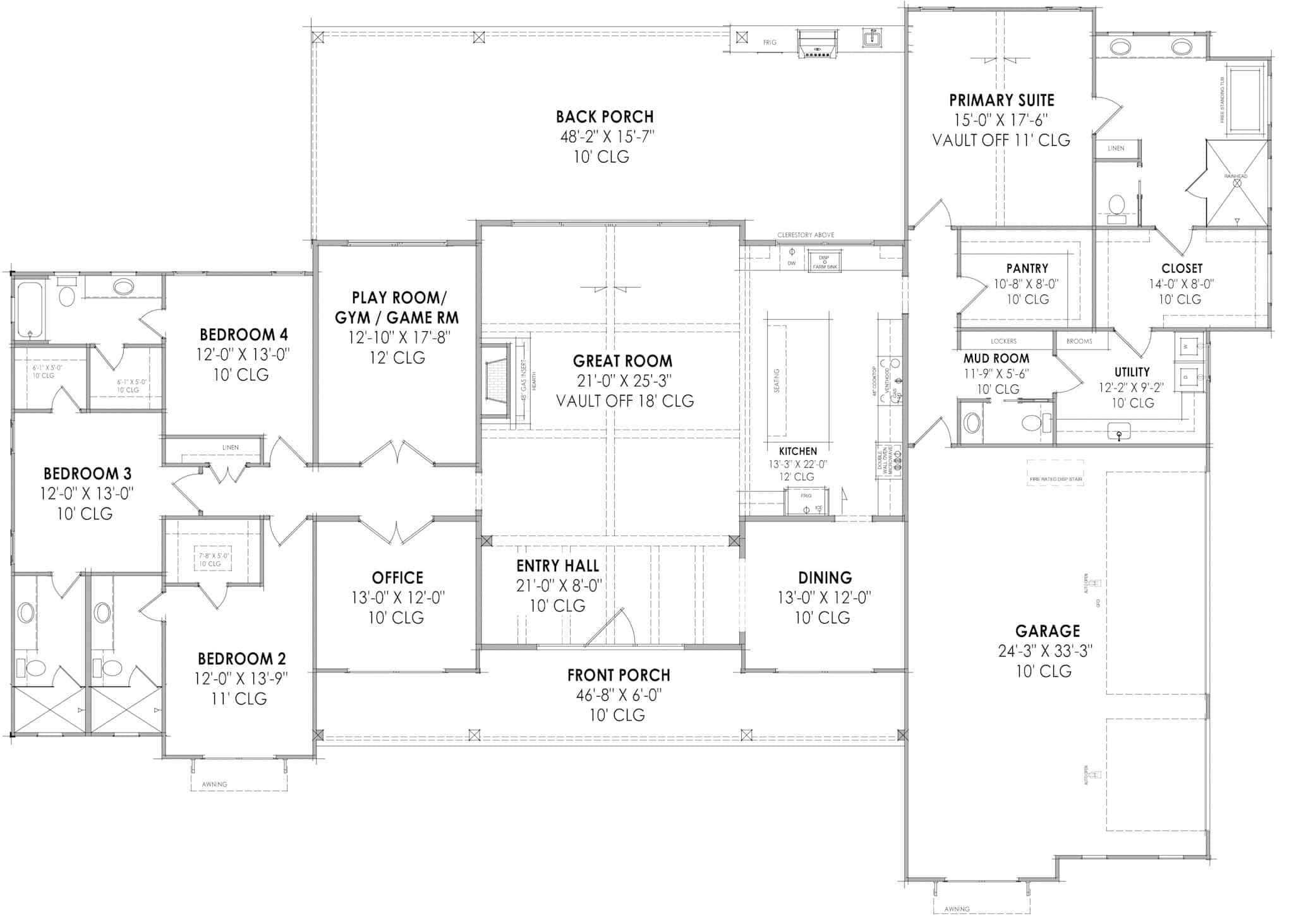 Floor Plan First Story
