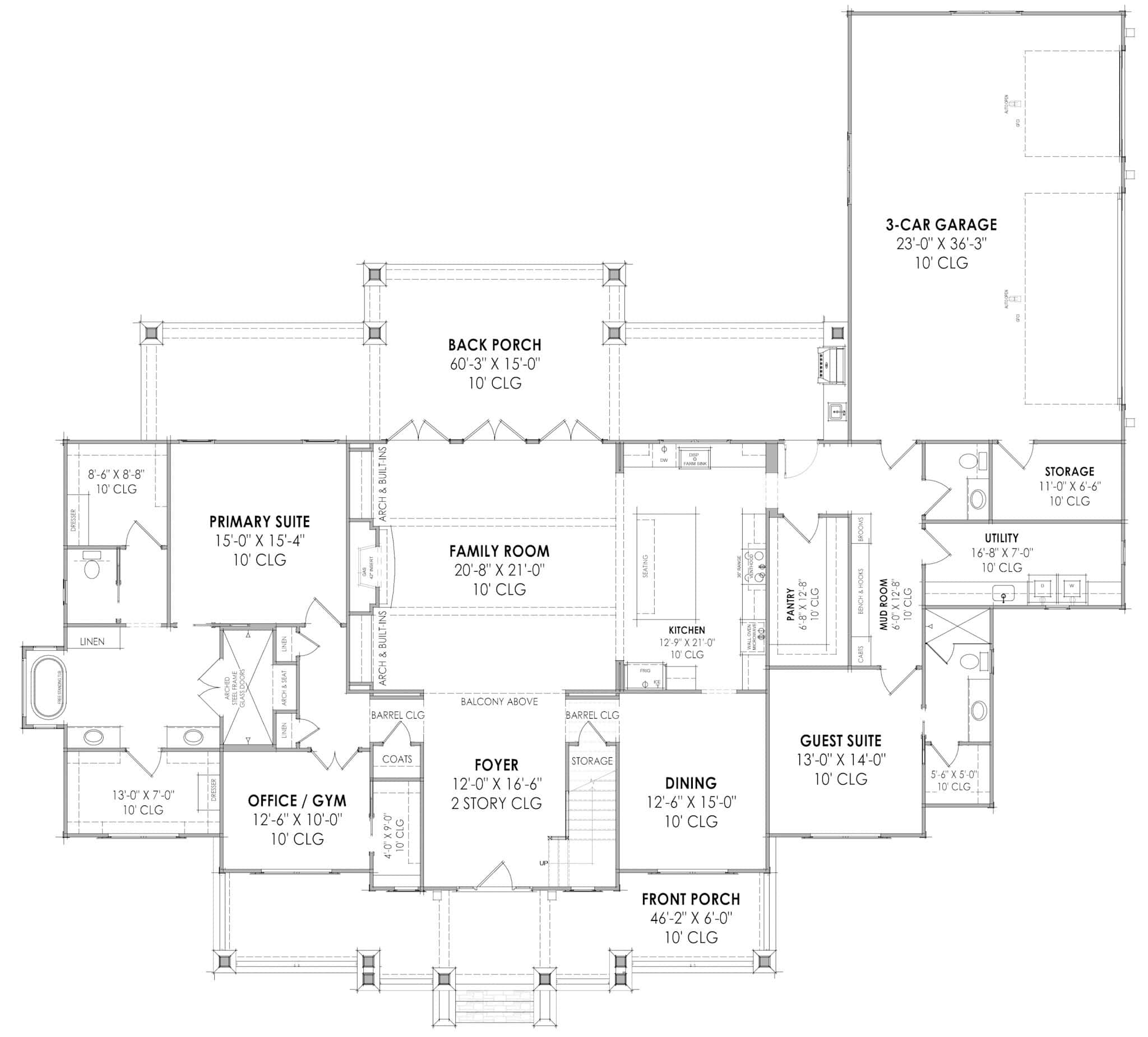 Floor Plan First Story