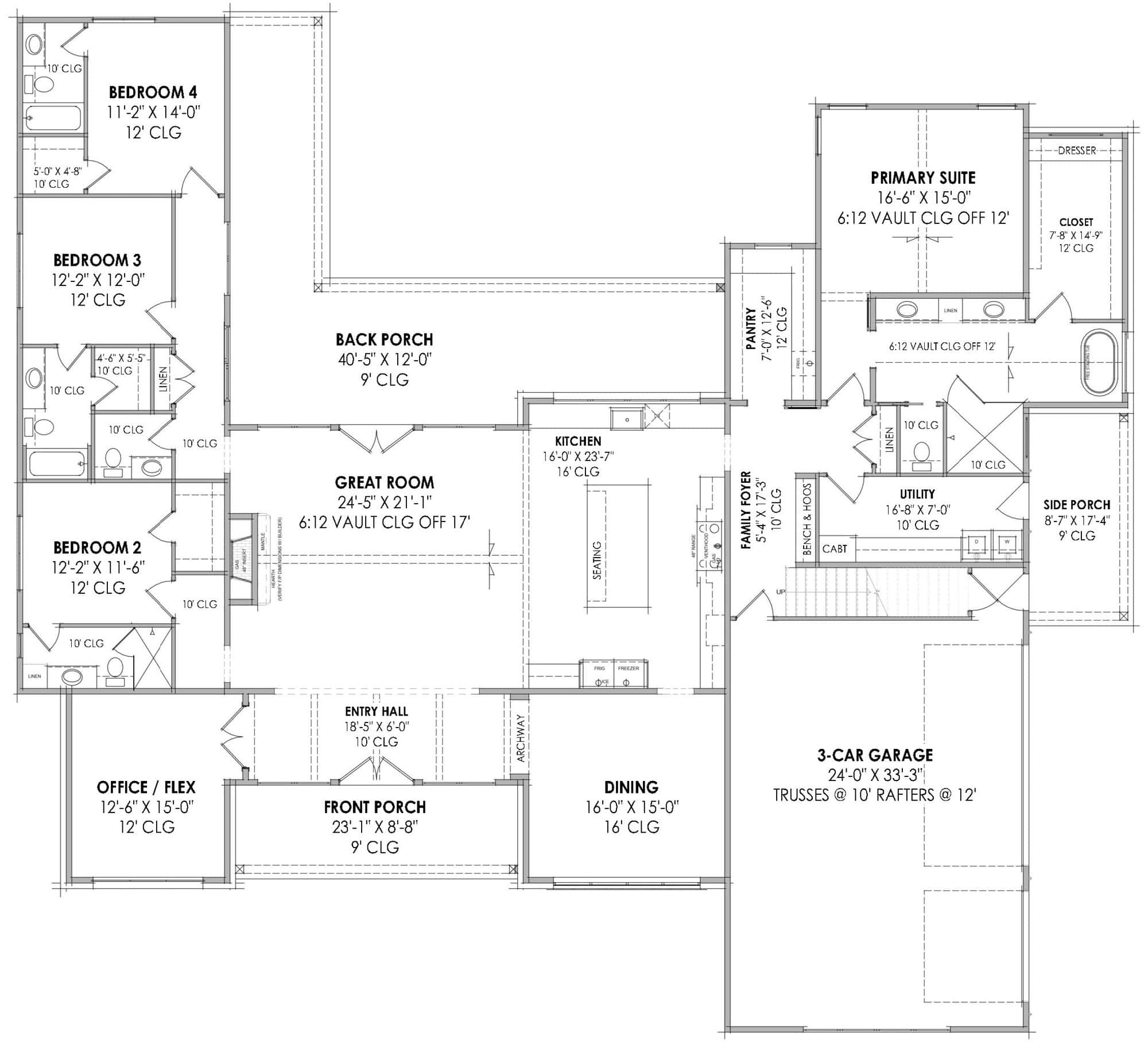 Floor Plan First Story