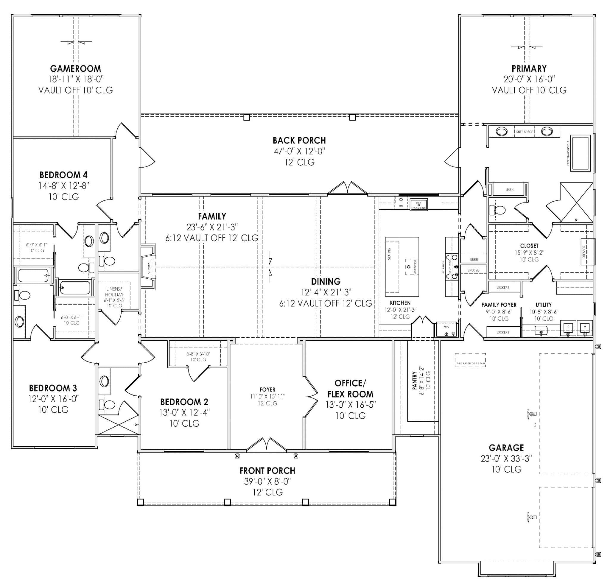 Floor Plan First Story