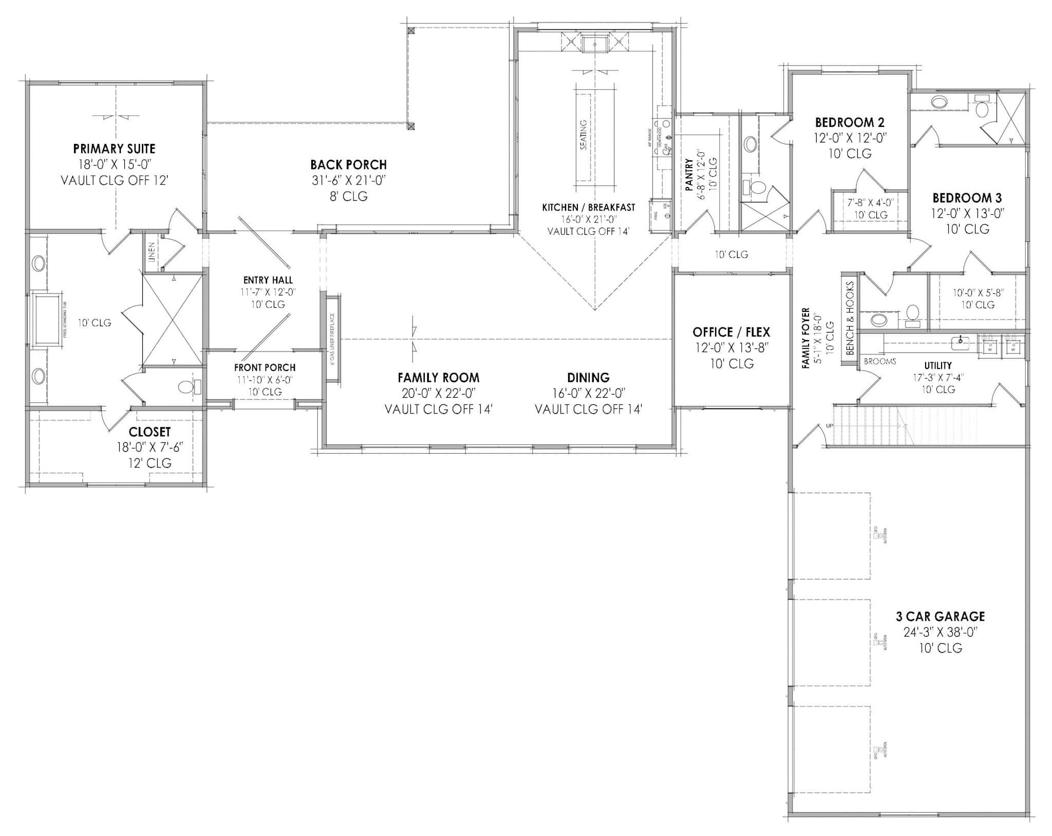 Floor Plan First Story