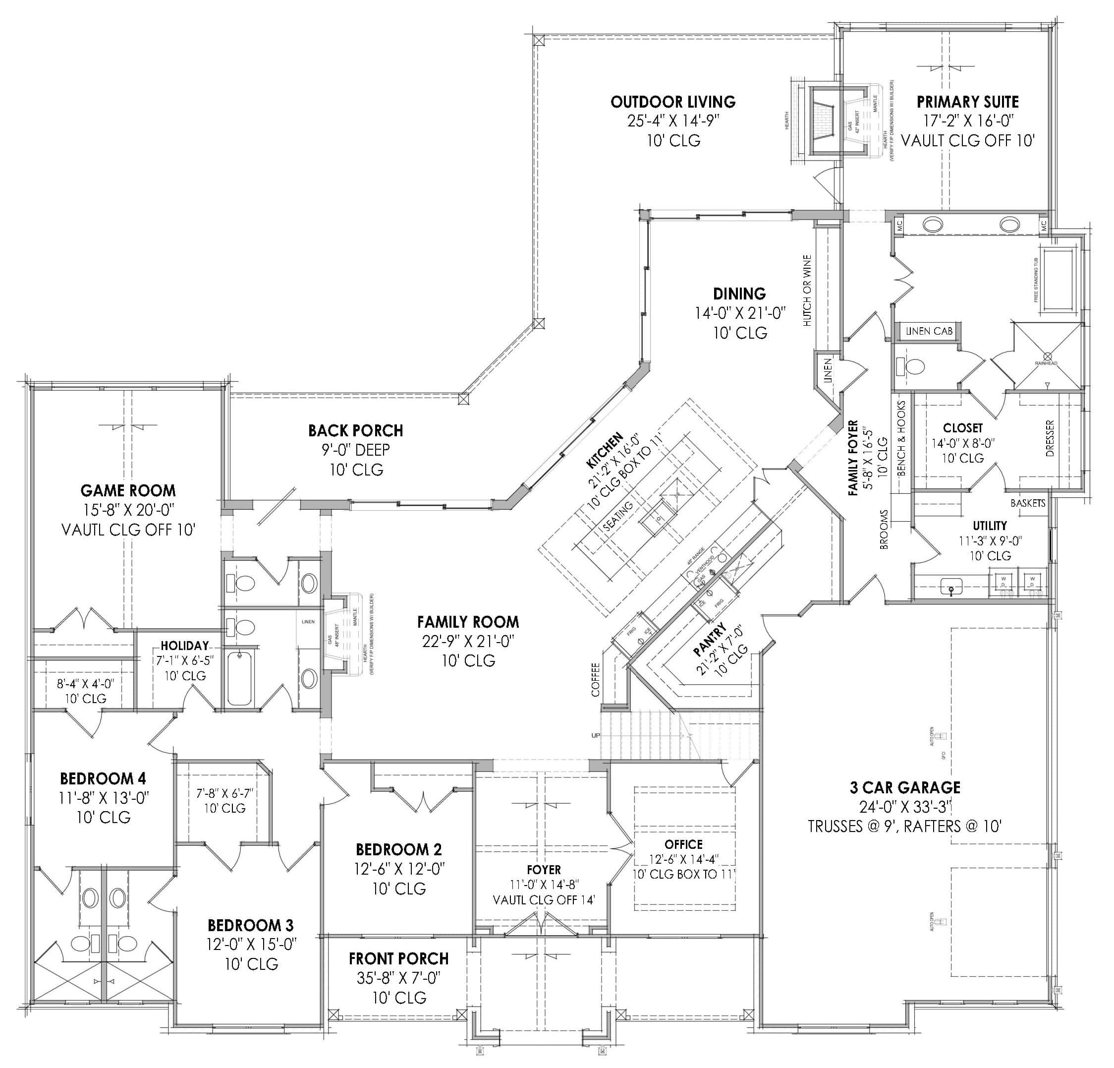 Floor Plan First Story