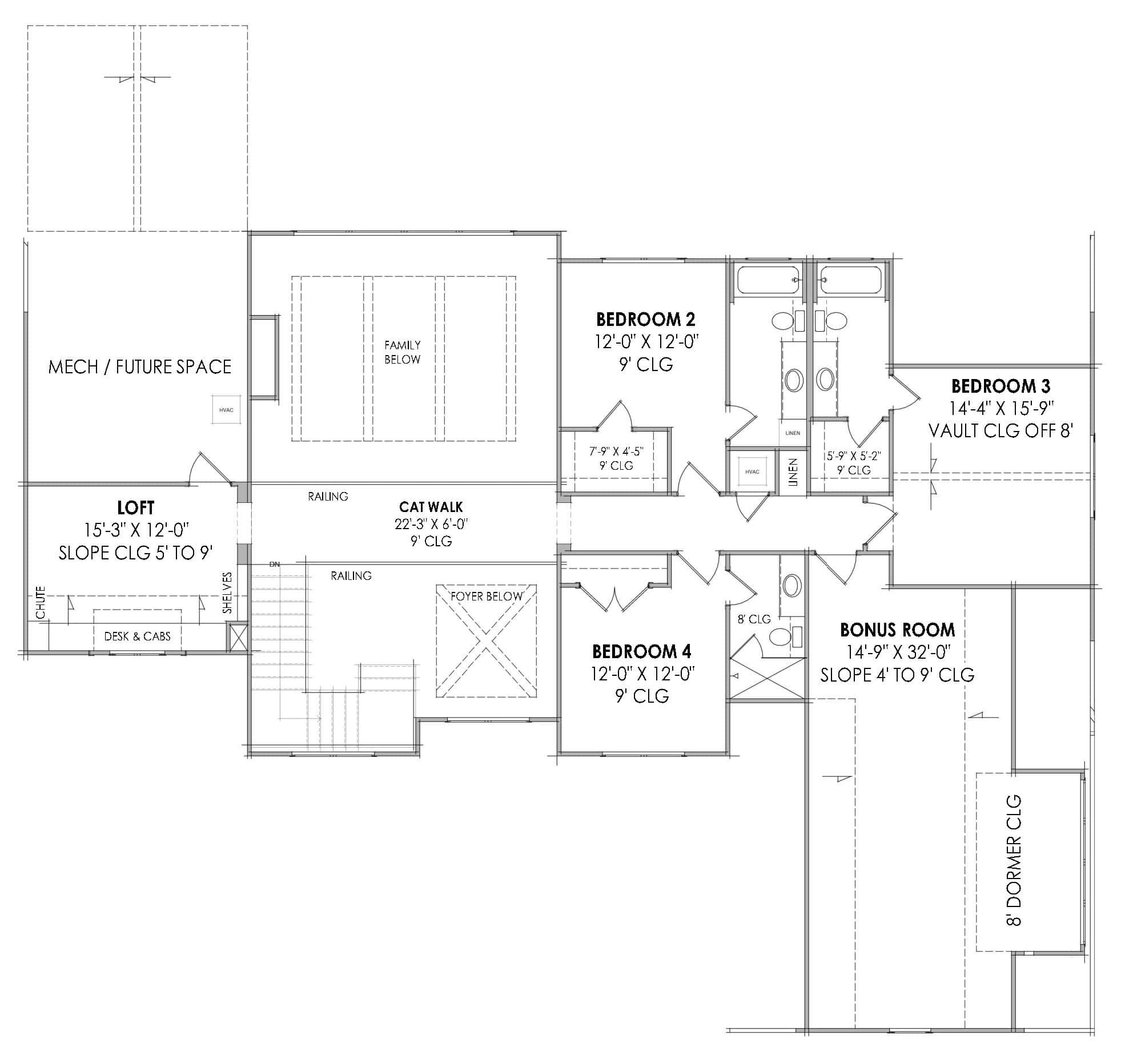 Floor Plan Second Story