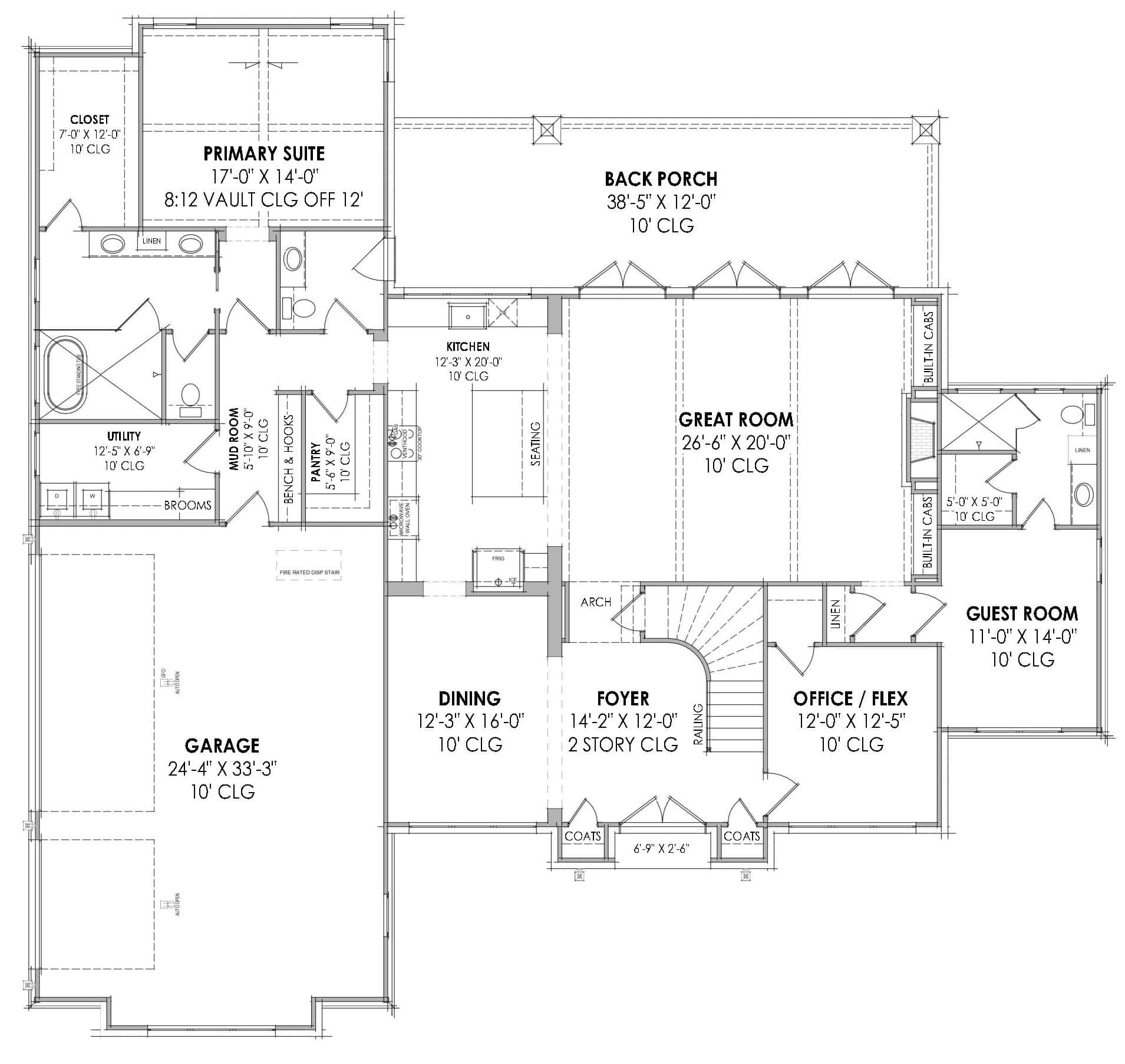 Floor Plan First Story