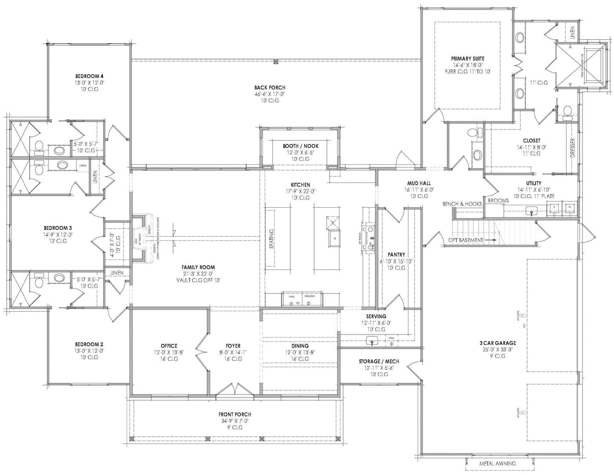 Floor Plan First Story