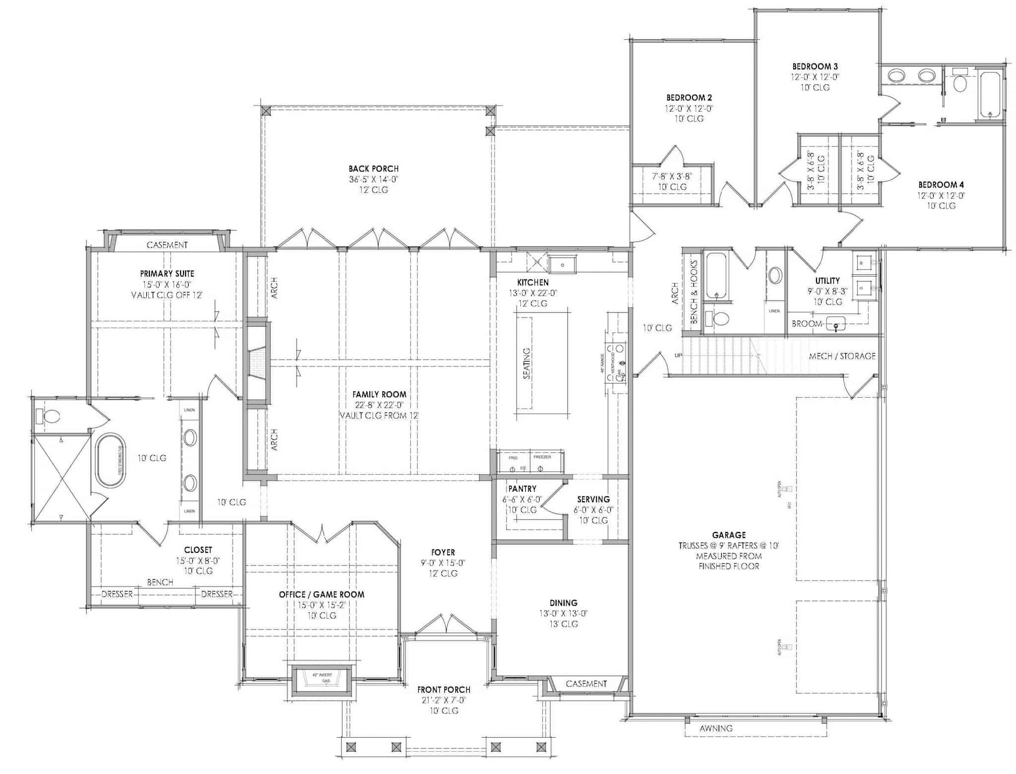 Floor Plan First Story