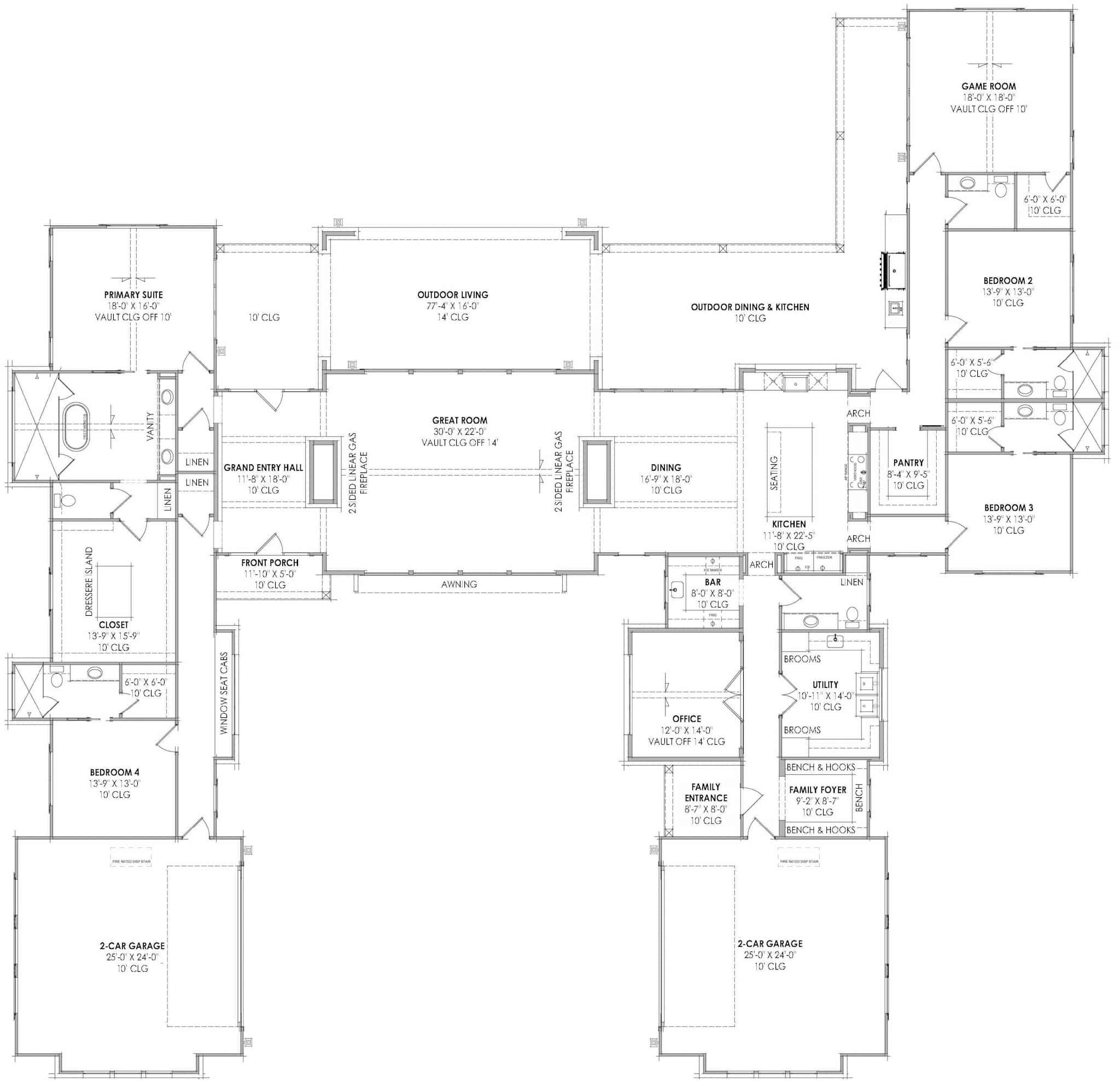 Floor Plan First Story