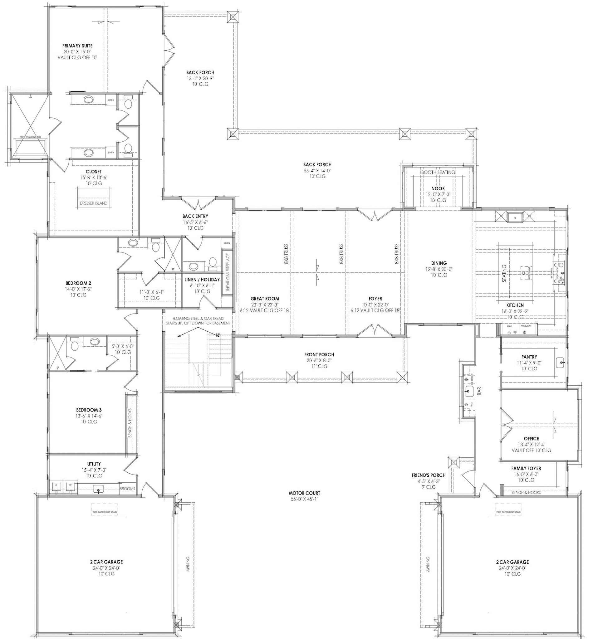 Floor Plan First Story