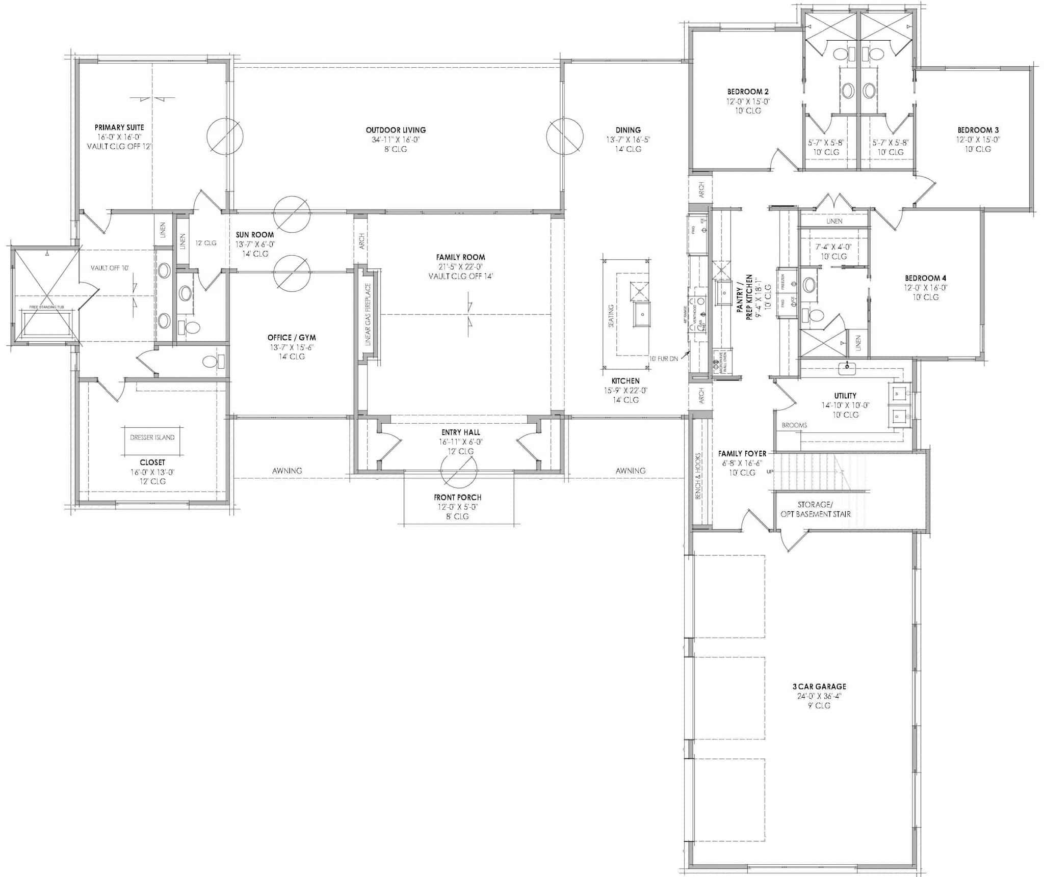 Floor Plan First Story