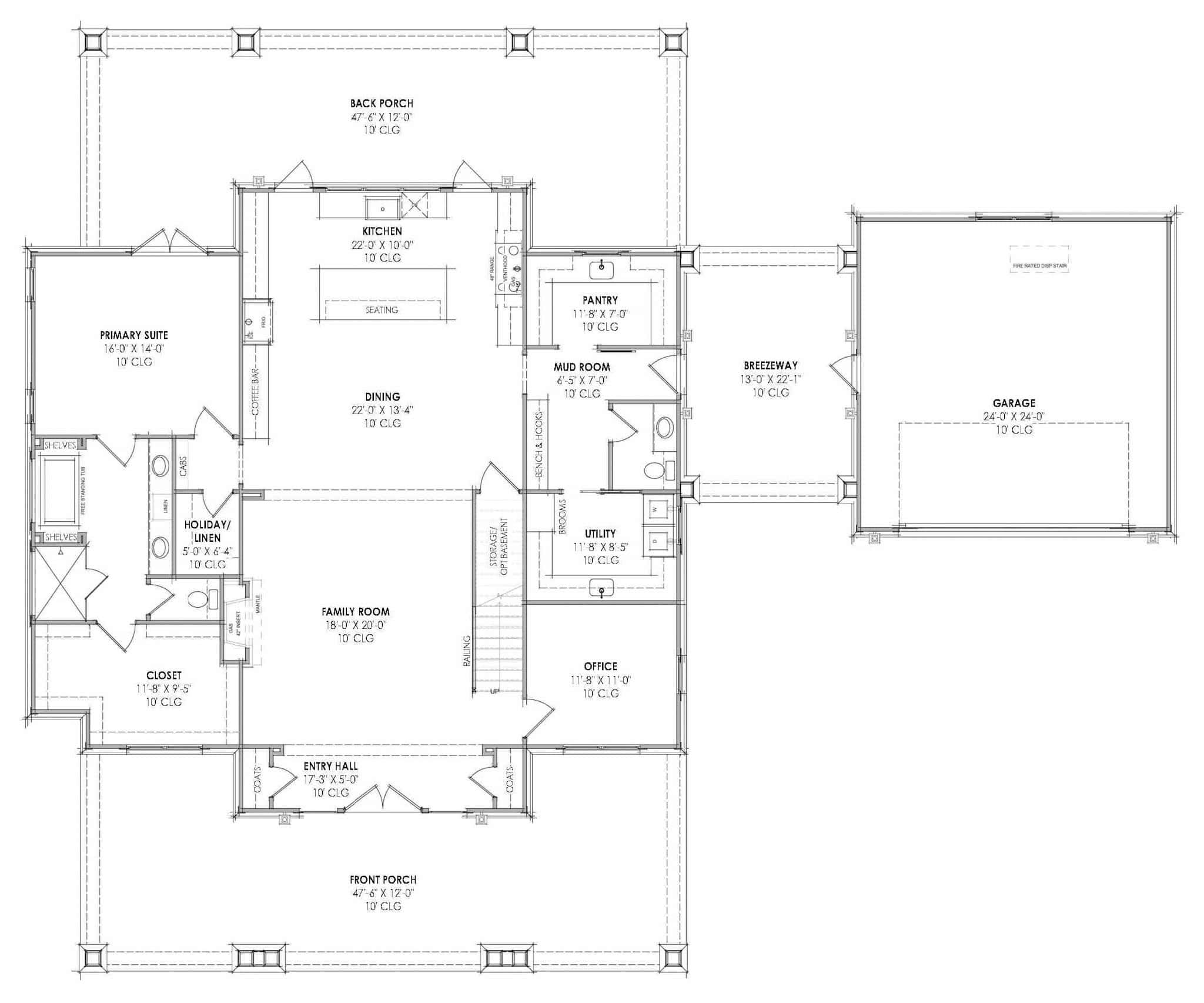 Floor Plan First Story