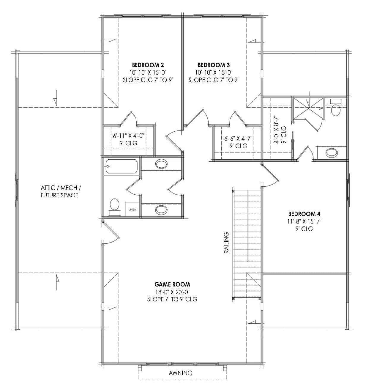 Floor Plan Second Story