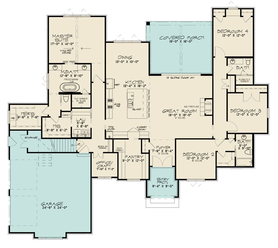Floor Plan First Story