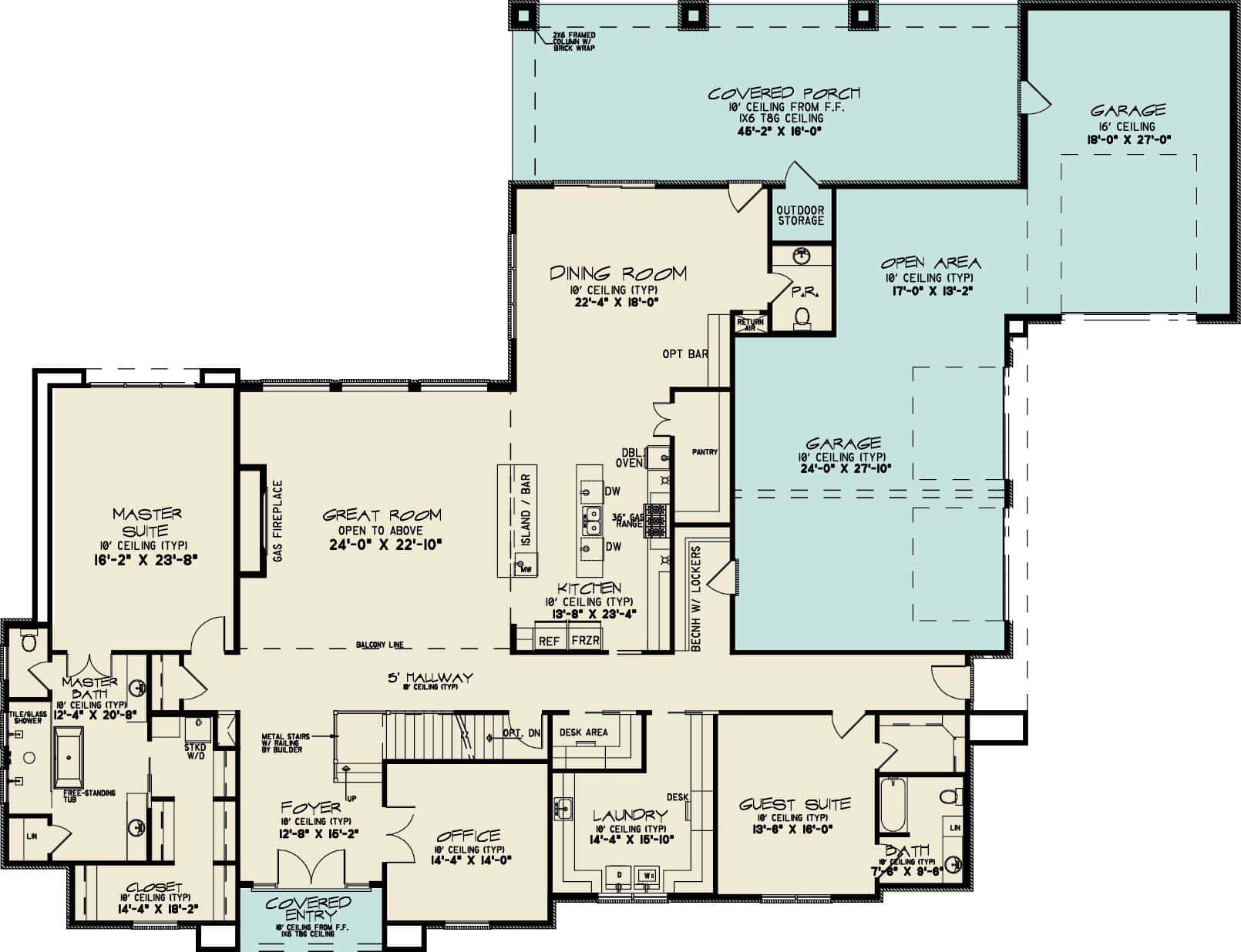 Floor Plan First Story