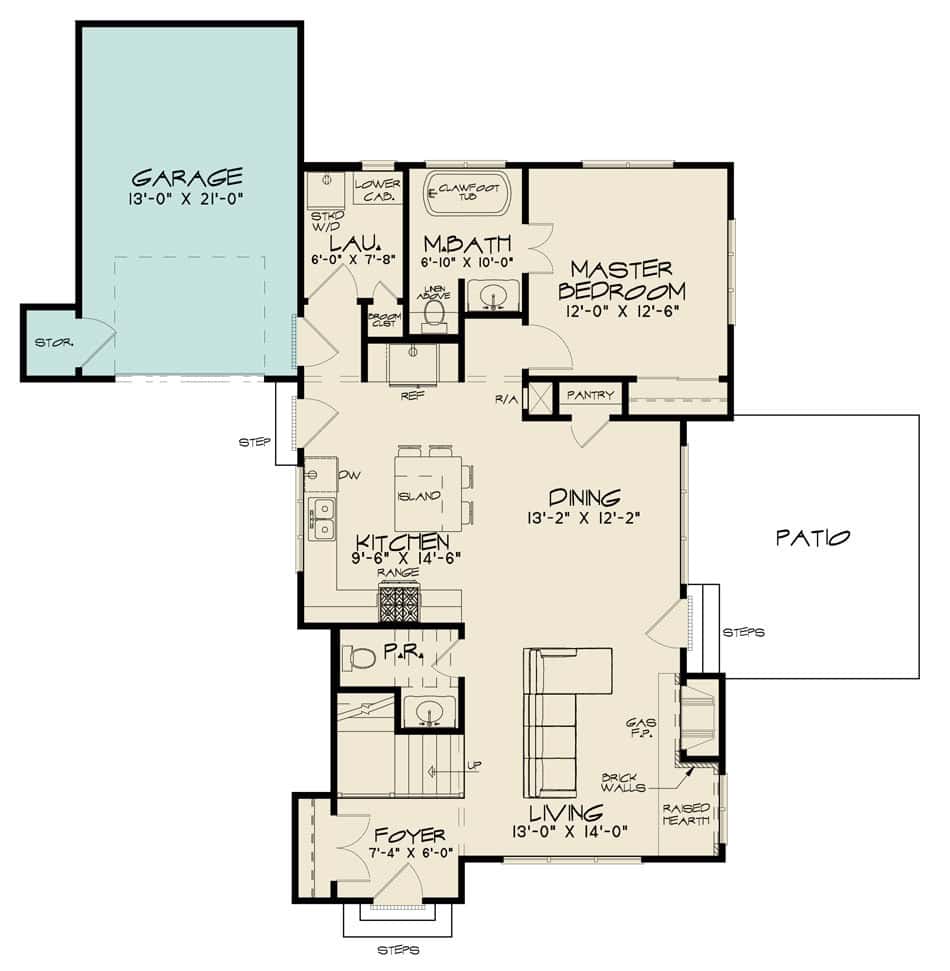 Floor Plan First Story