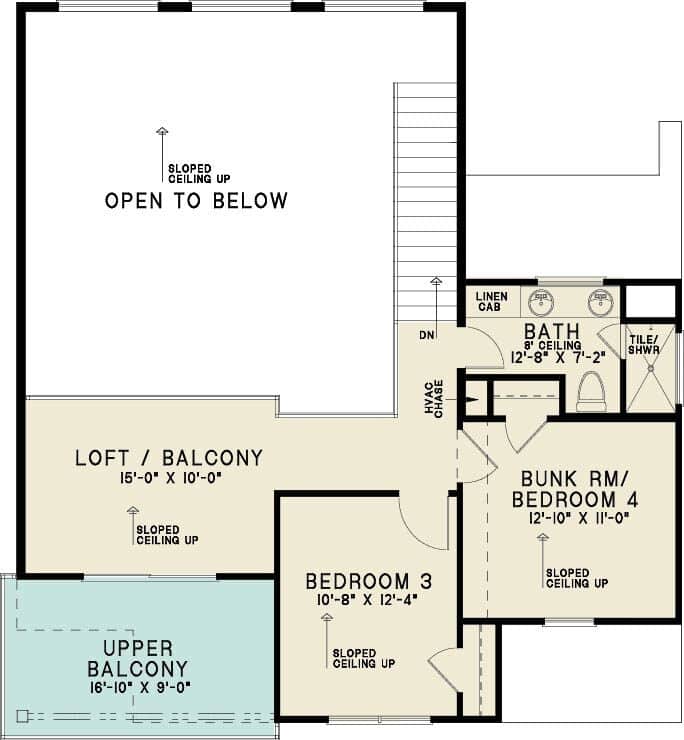 Floor Plan Second Story