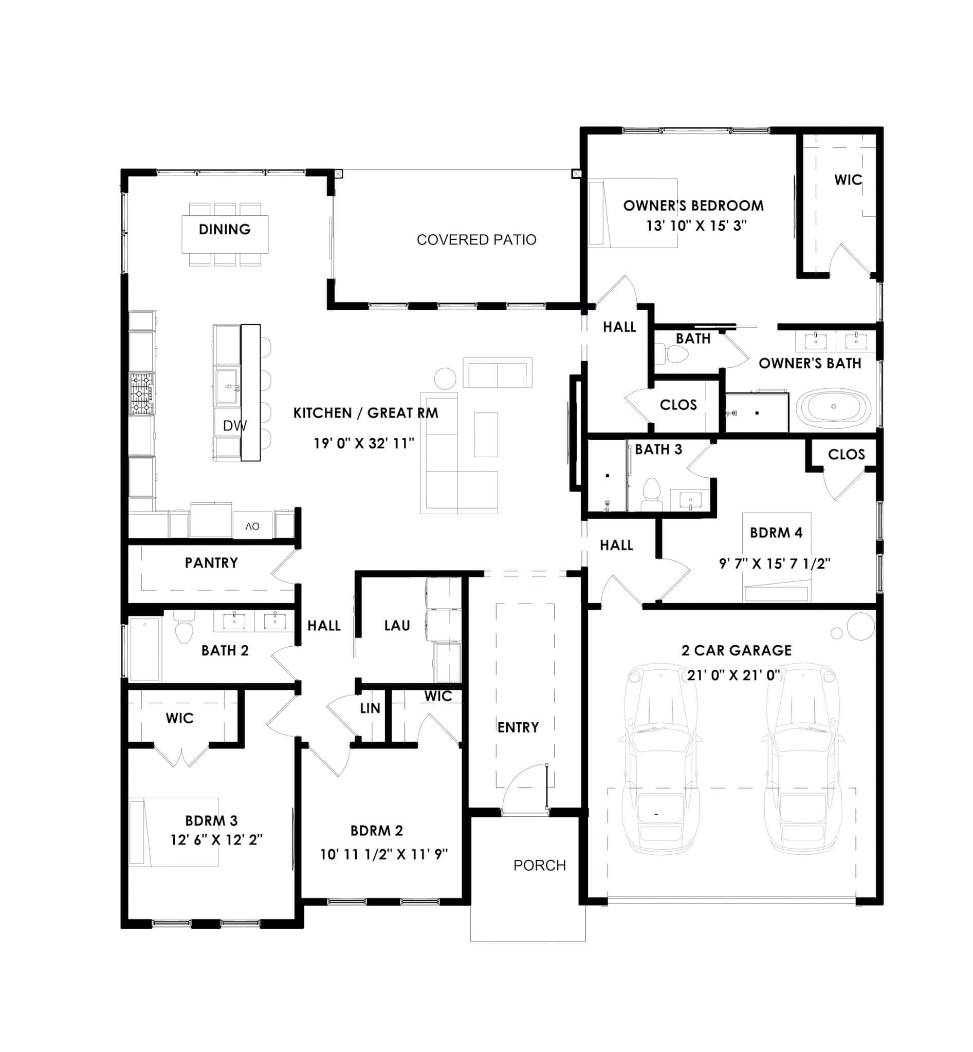 Floor Plan First Story