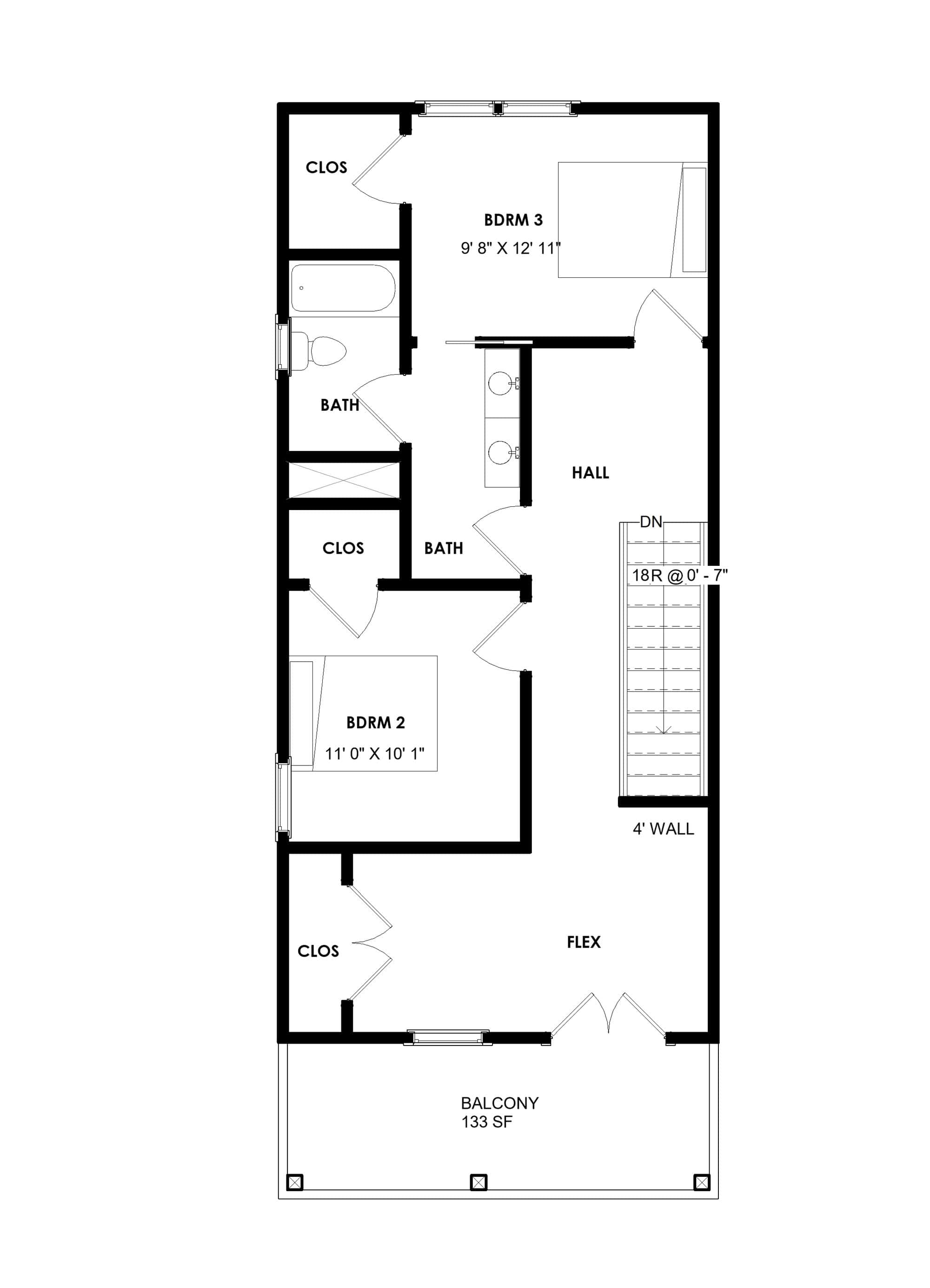 Floor Plan Second Story