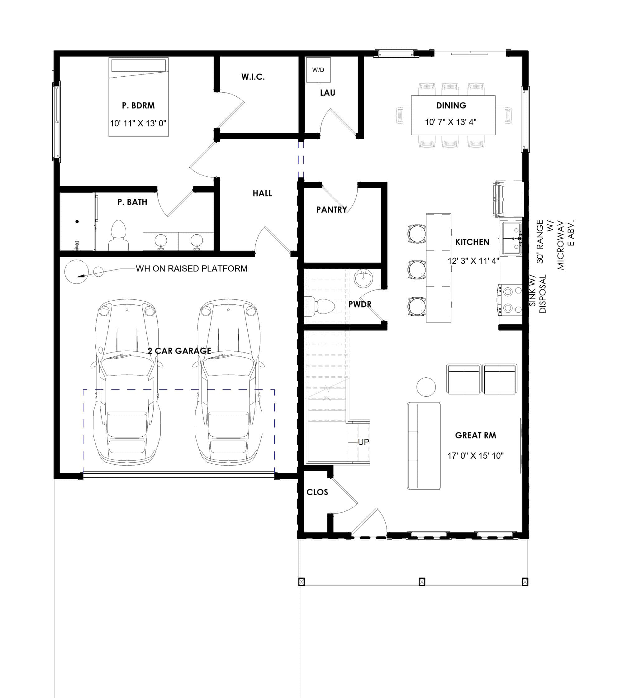 Floor Plan First Story