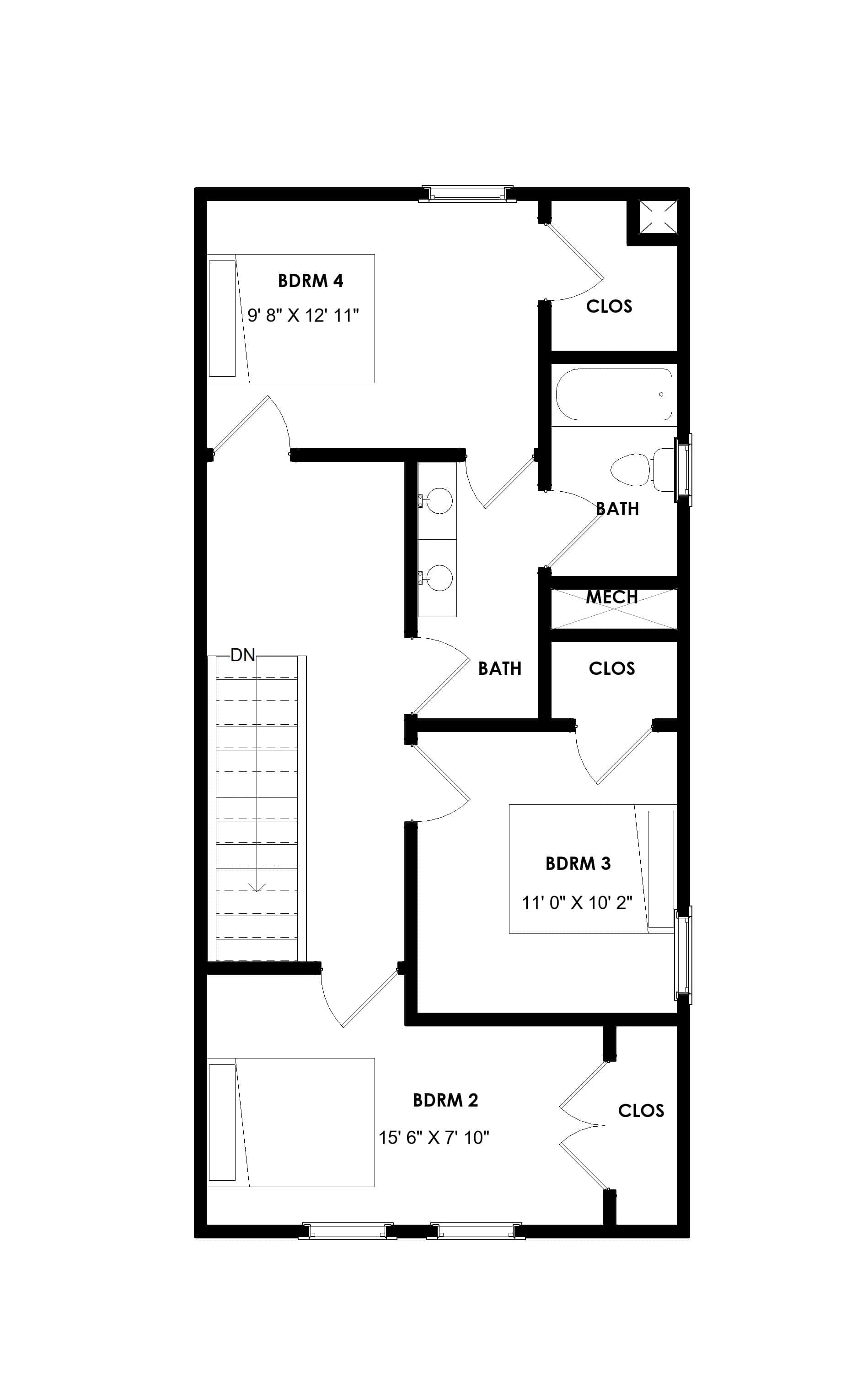 Floor Plan Second Story