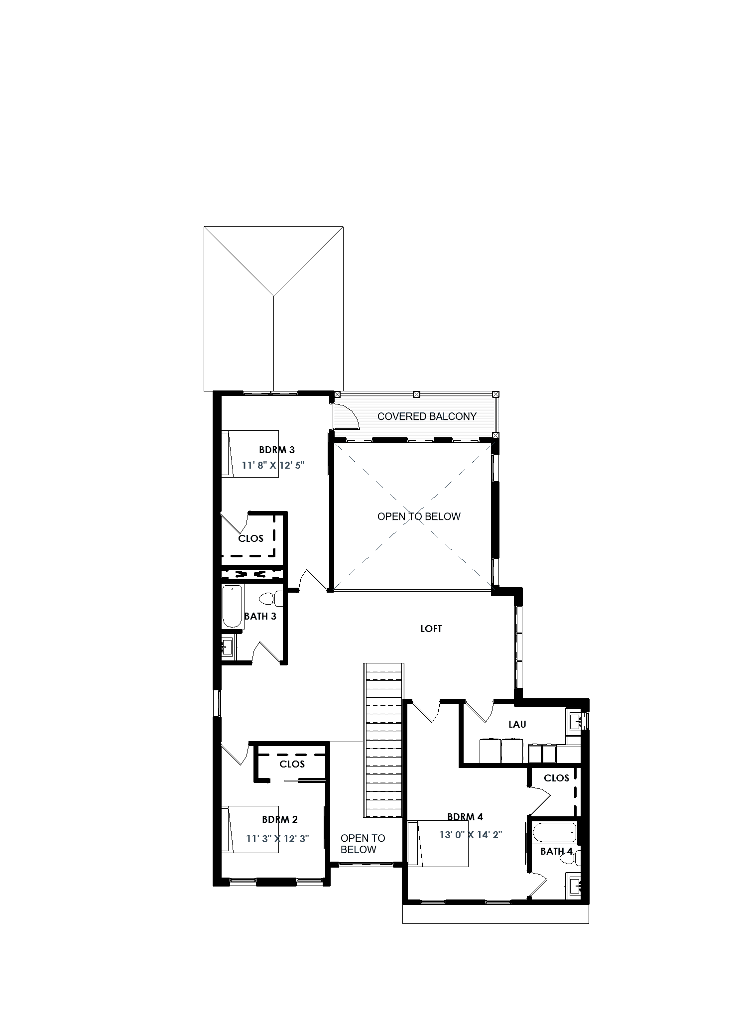Floor Plan Second Story