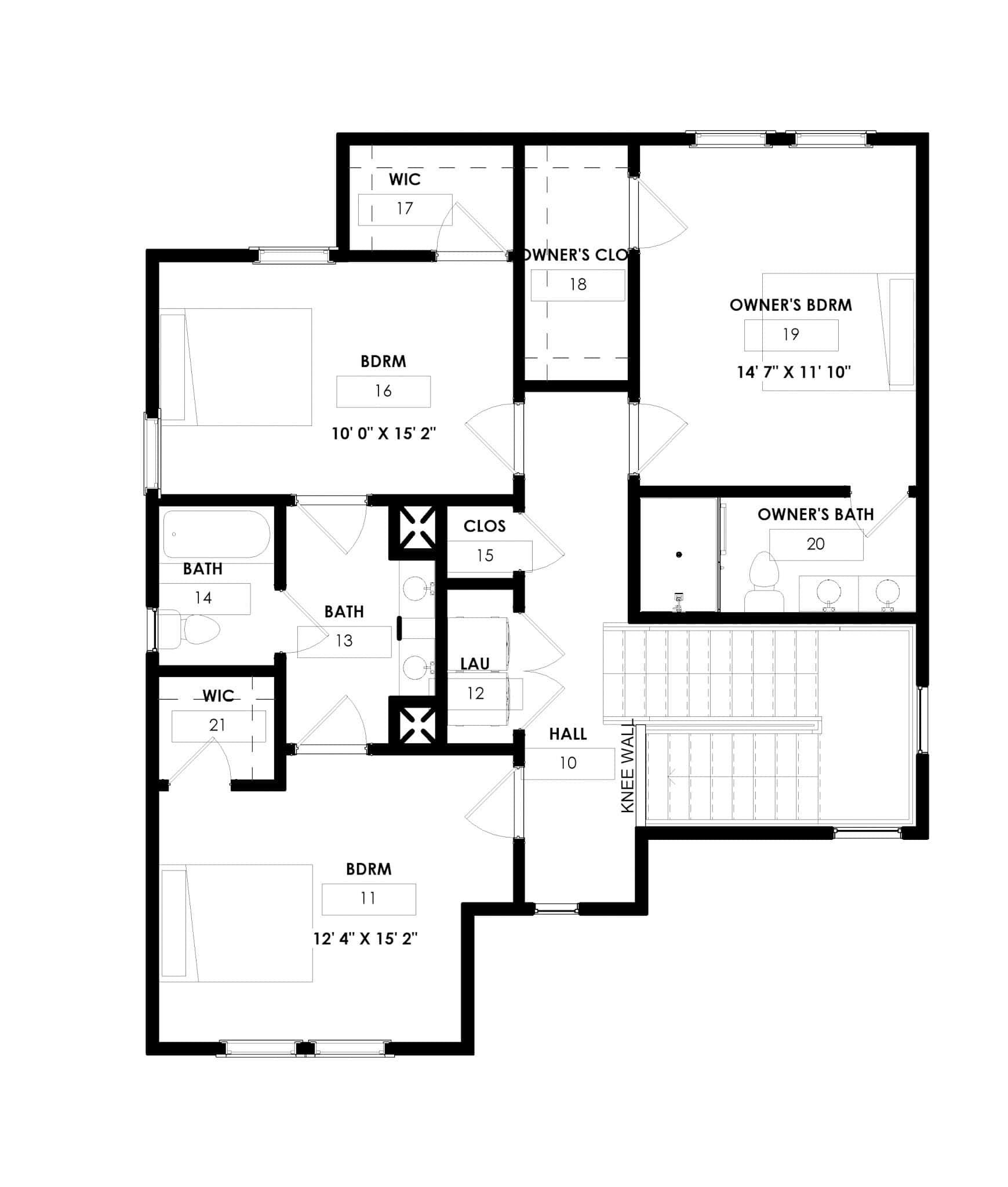 Floor Plan Second Story