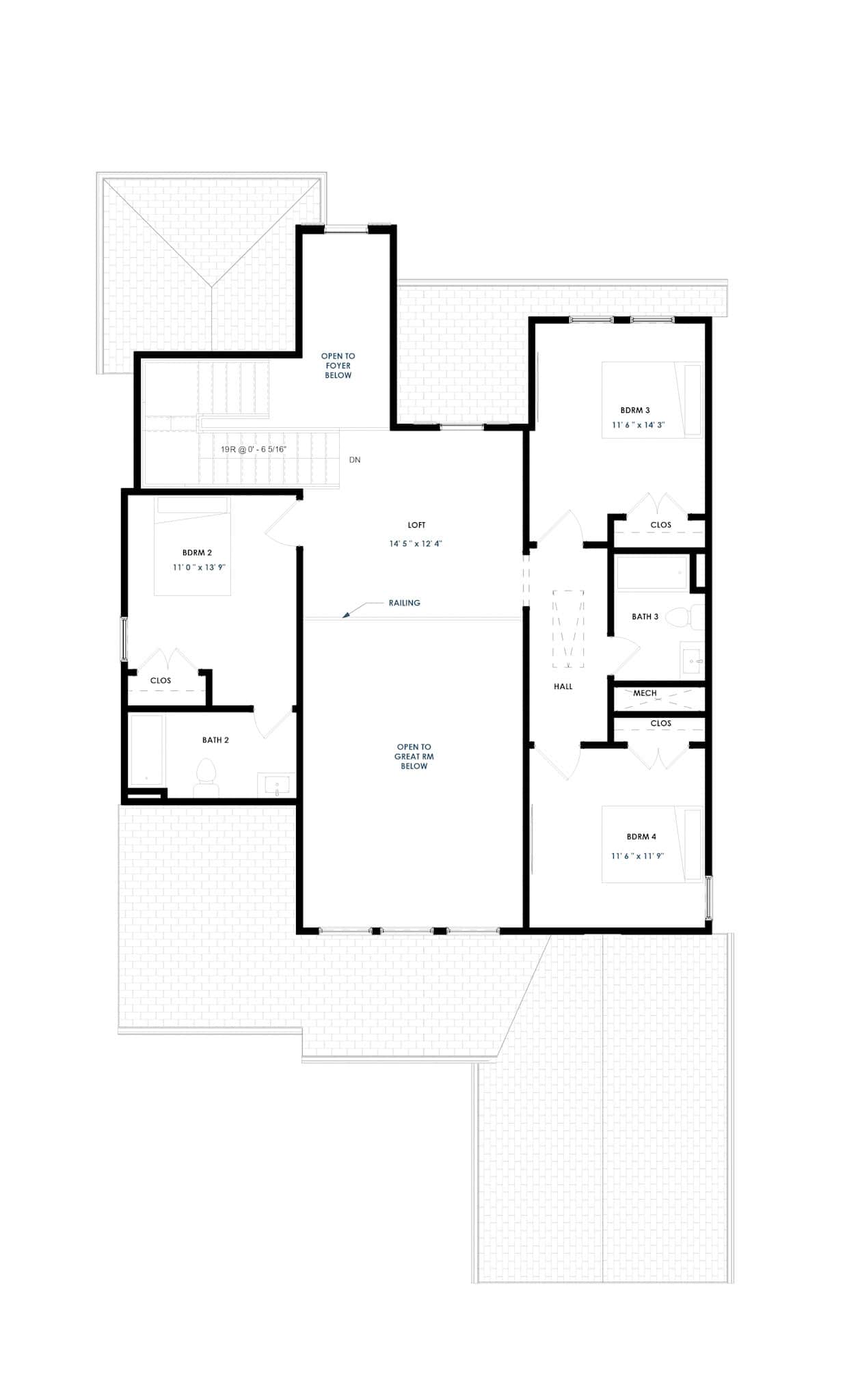 Floor Plan Second Story
