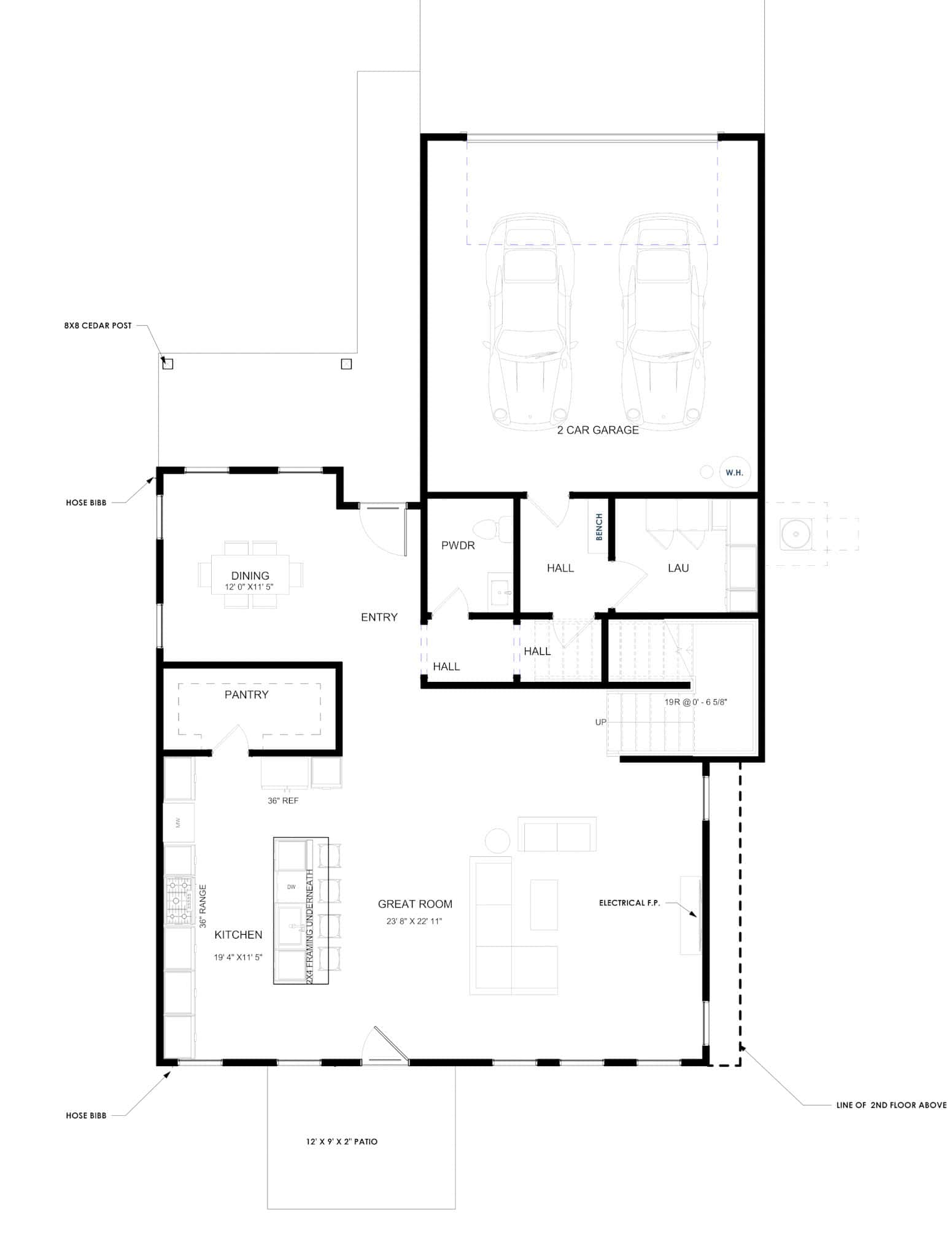 Floor Plan First Story
