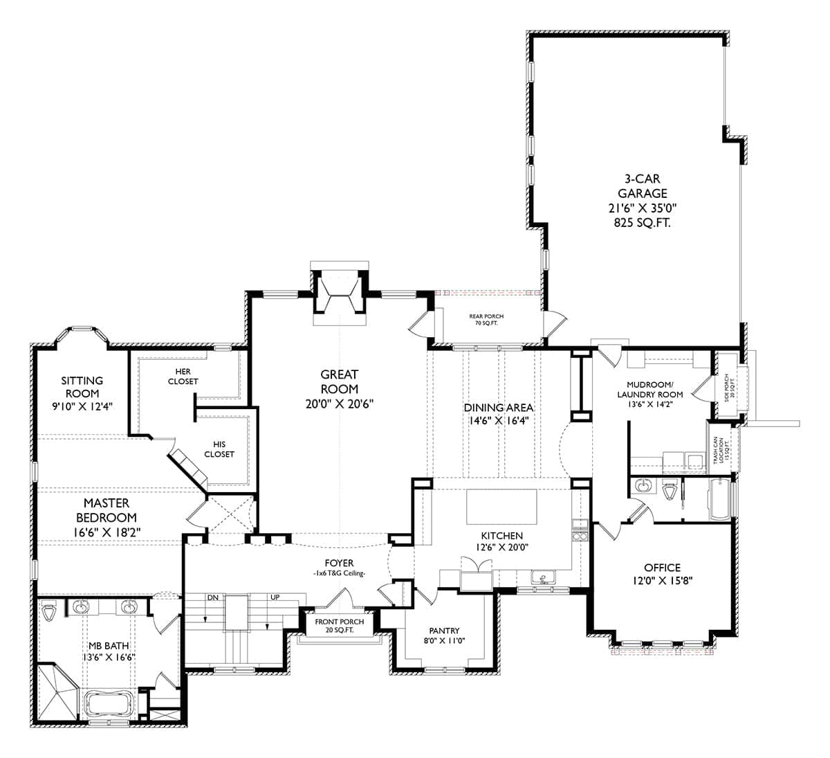 Floor Plan First Story