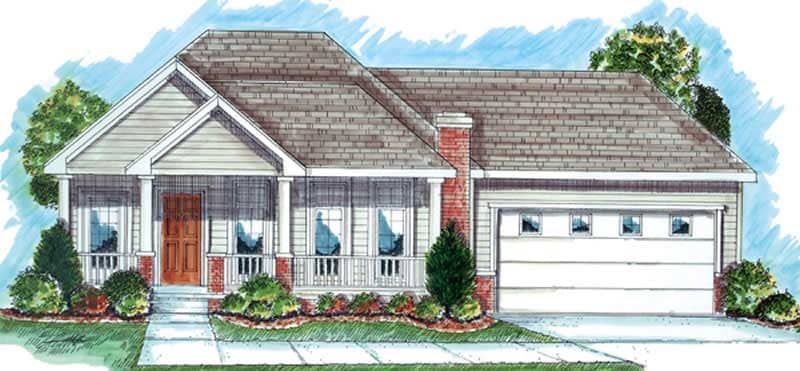 Main image for house plan # 20222