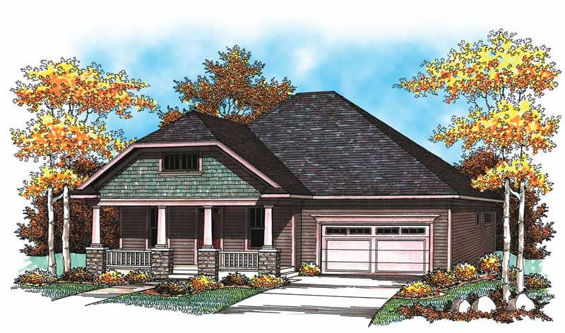 Main image for house plan # 19480