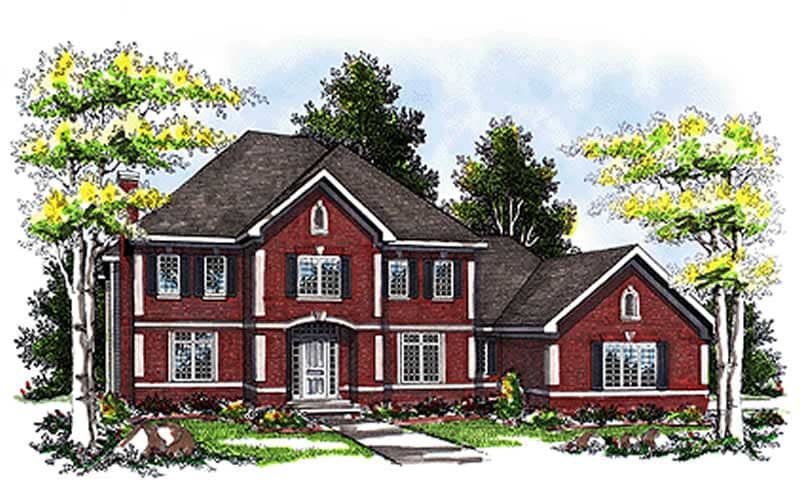 Main image for house plan # 17072