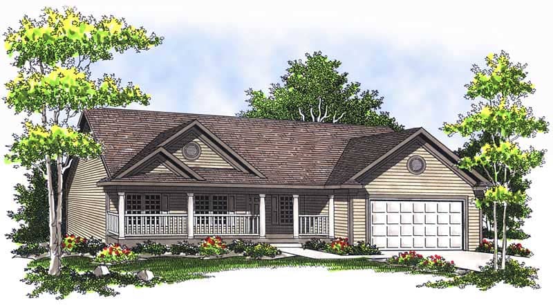 Main image for house plan # 13728