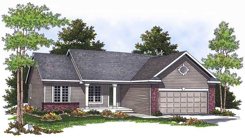 Main image for house plan # 13716