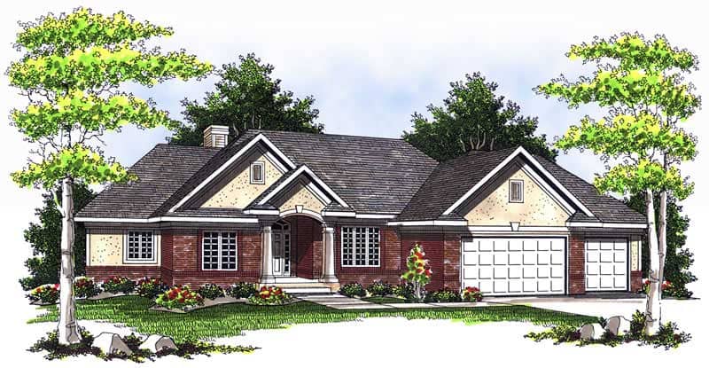 Main image for house plan # 13707