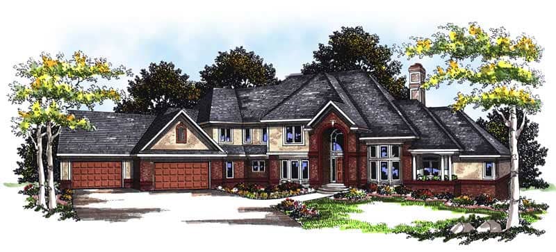 Main image for house plan # 13340