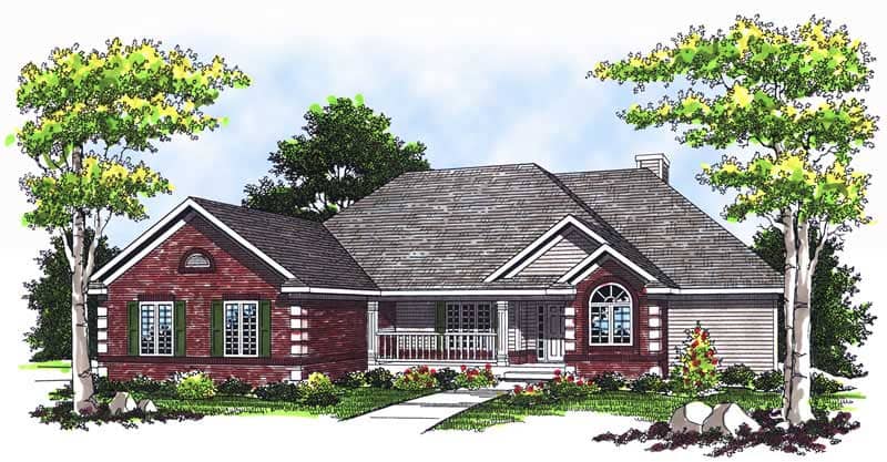 Main image for house plan # 13744