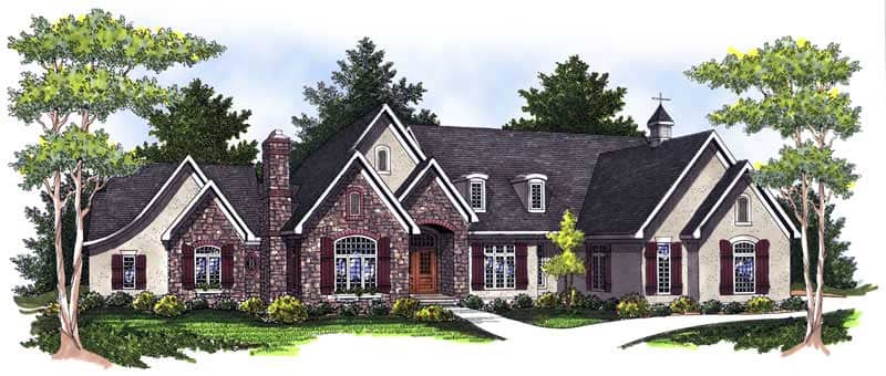 Main image for house plan # 14058