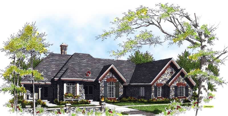 Main image for house plan # 13494