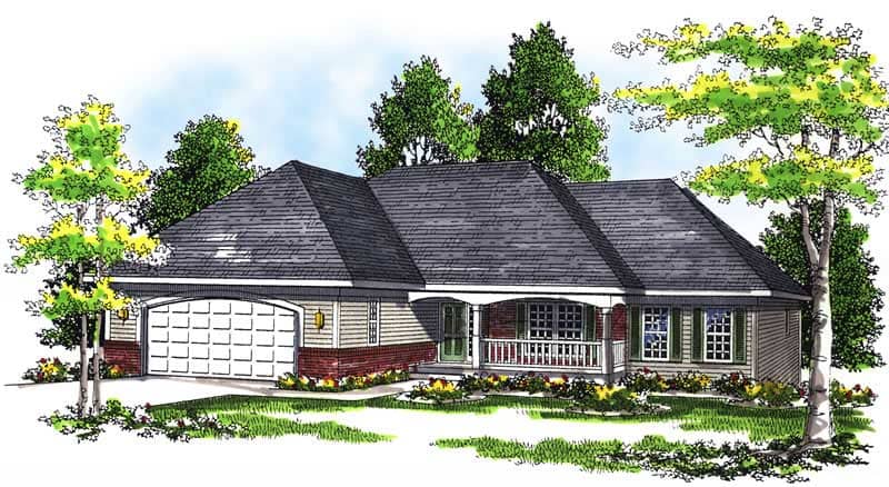 Main image for house plan # 13487