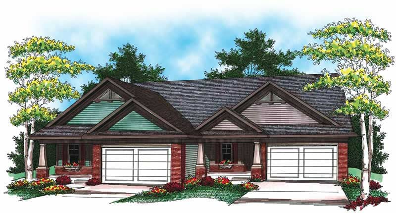 Main image for house plan # 19523