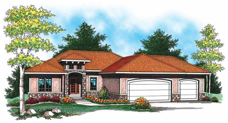 Main image for house plan # 19498